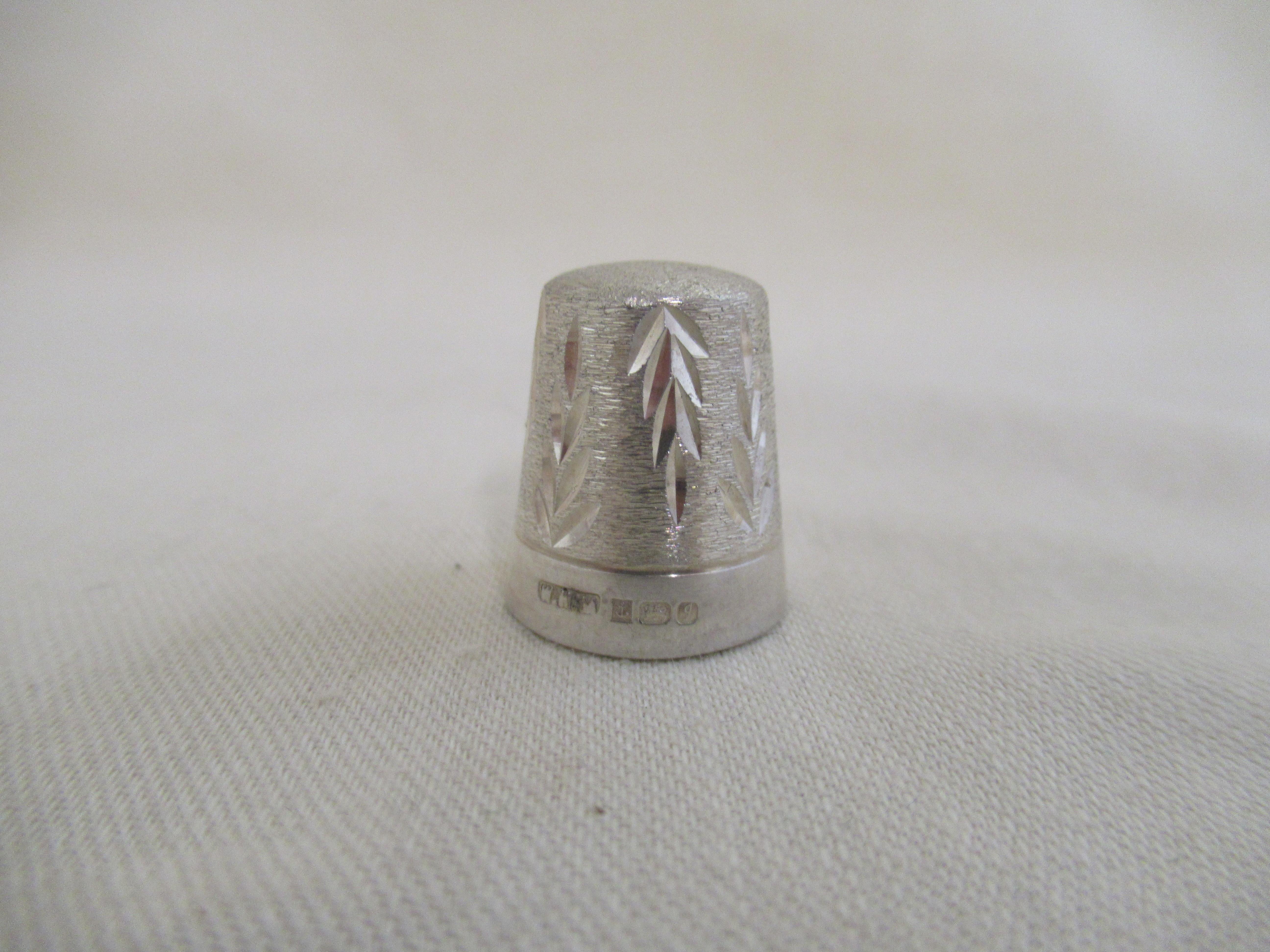 Hand-Crafted Ten Sterling Silver Thimbles, an Amazing Start of a Fantastic Collection For Sale