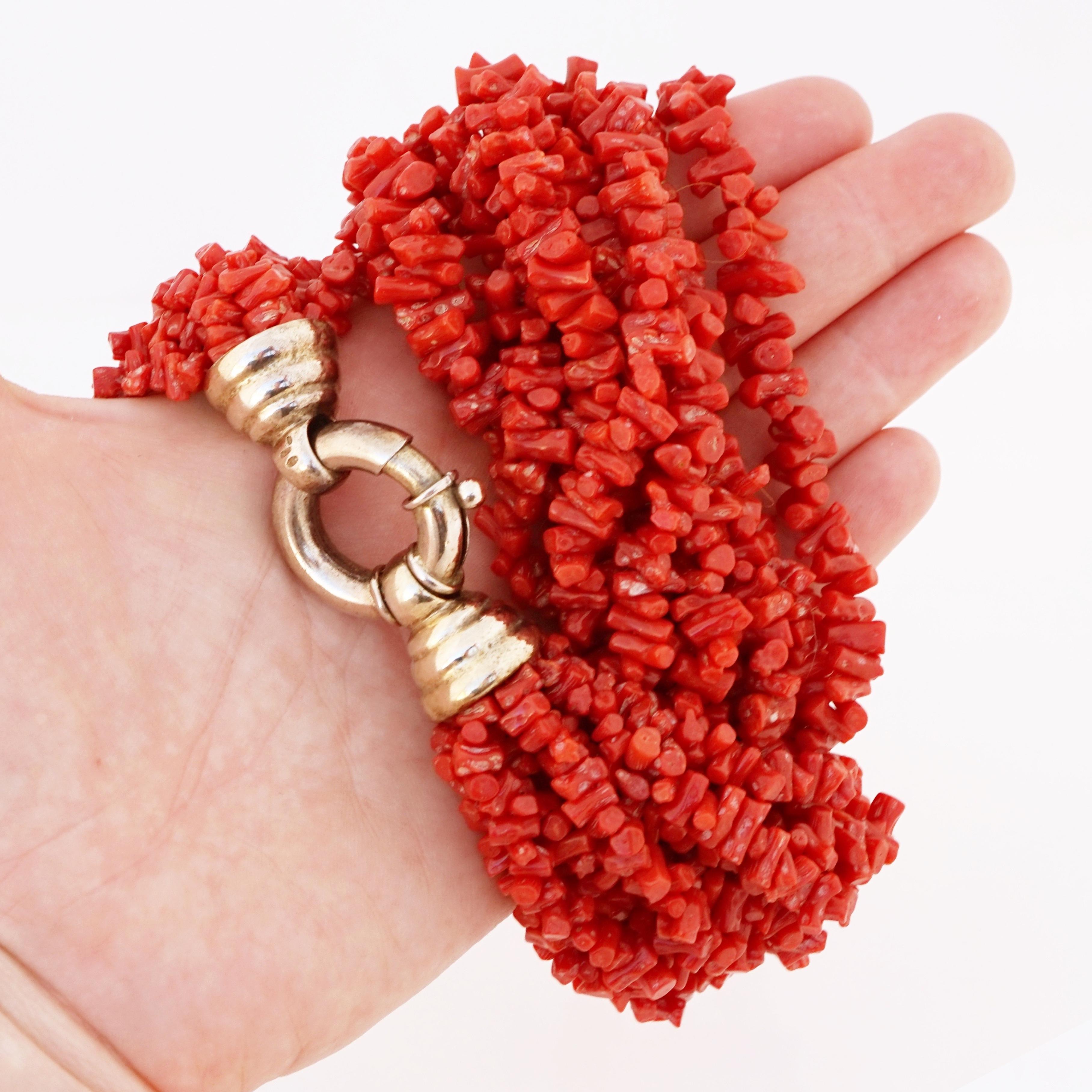 branch coral beads