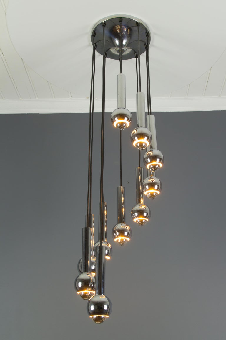 Cascading Pendant Lights