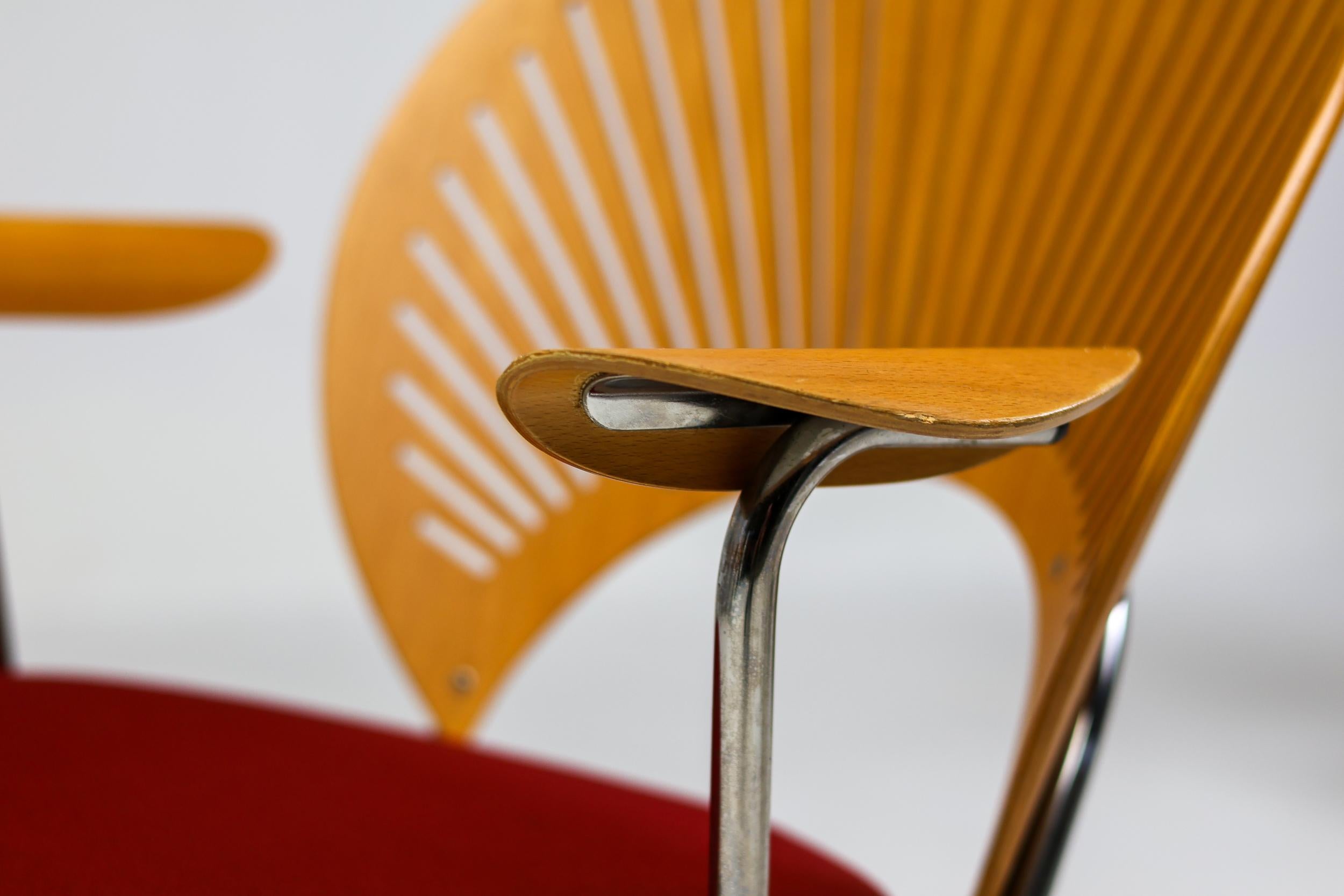 Ten Trinidad Armchairs by Nanna Ditzel For Sale 3