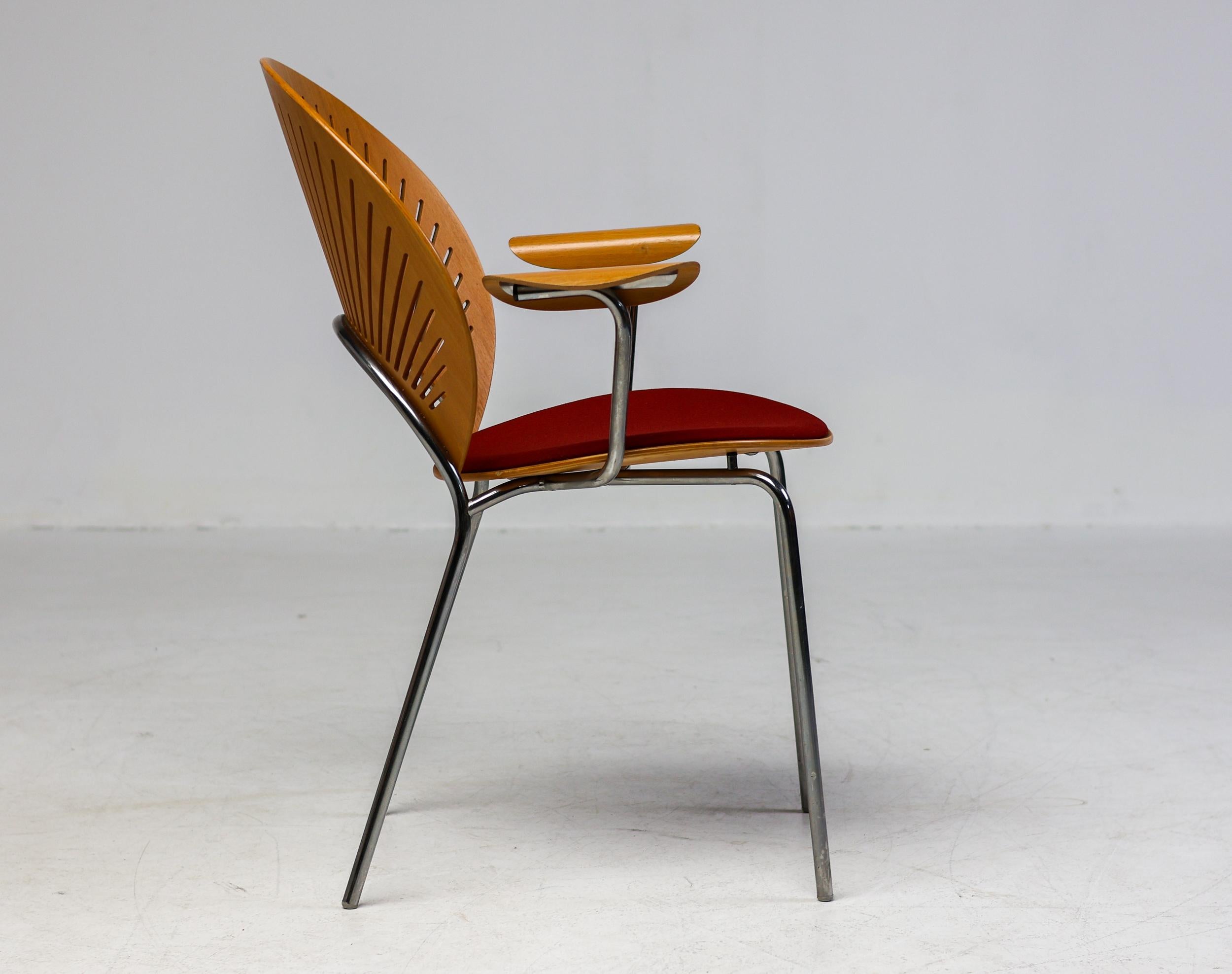 Late 20th Century Ten Trinidad Armchairs by Nanna Ditzel For Sale