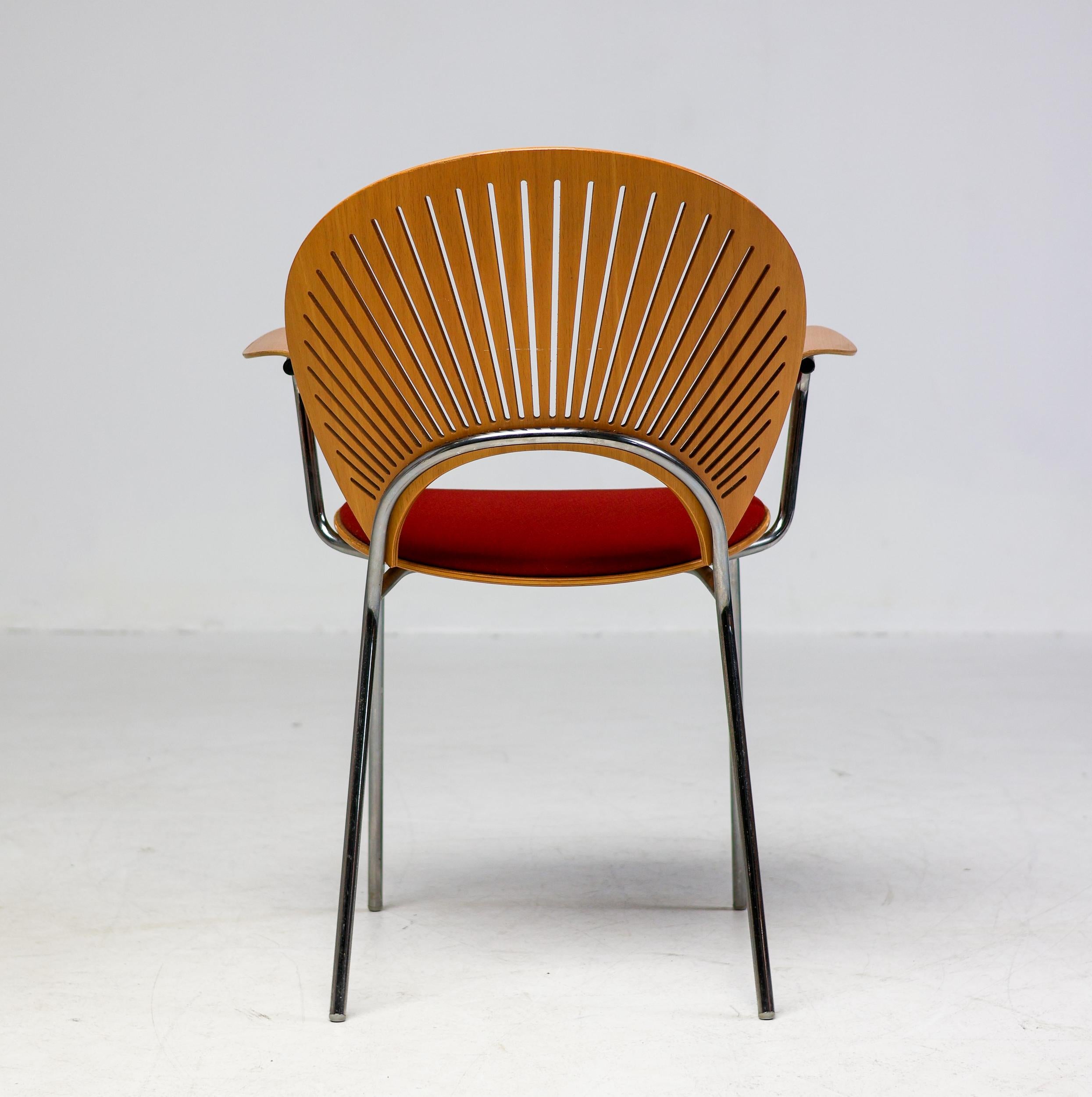 Ten Trinidad Armchairs by Nanna Ditzel For Sale 2