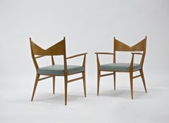 Ten V-Back Dining Chairs by Paul McCobb