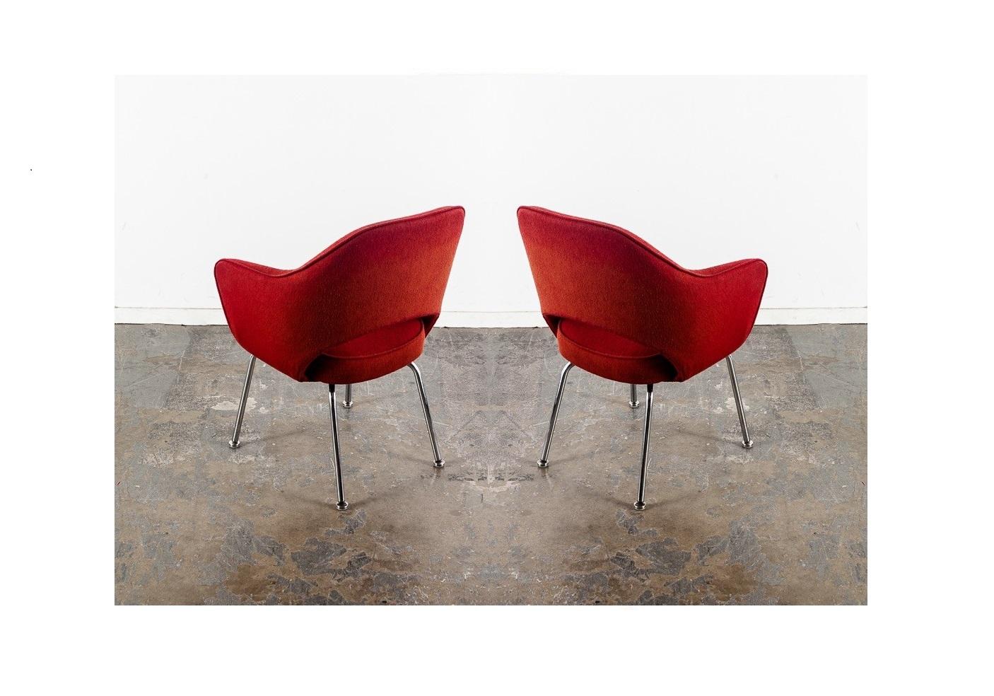 American Ten Vintage Eero Saarinen Executive Chairs by Knoll For Sale