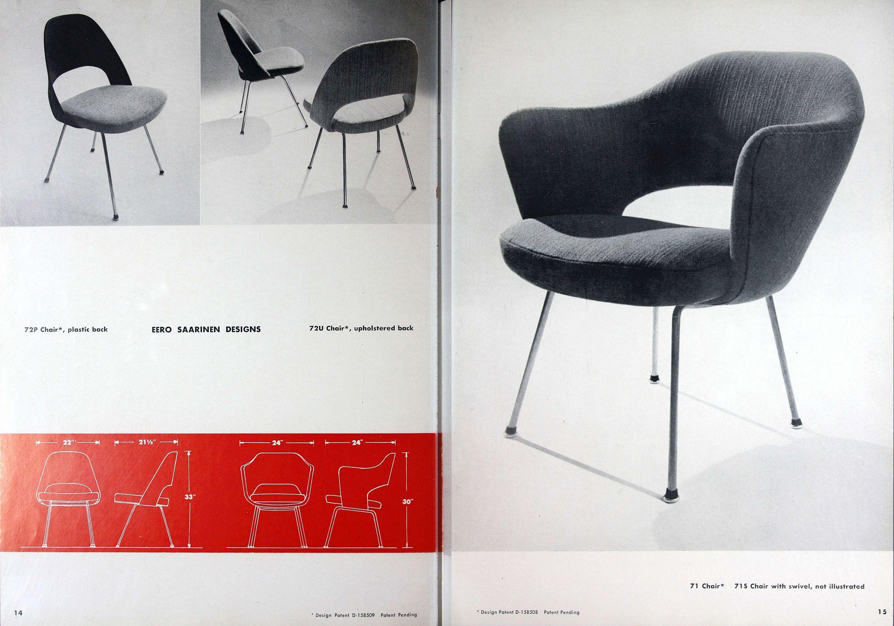 Mid-20th Century Ten Vintage Eero Saarinen Executive Chairs by Knoll