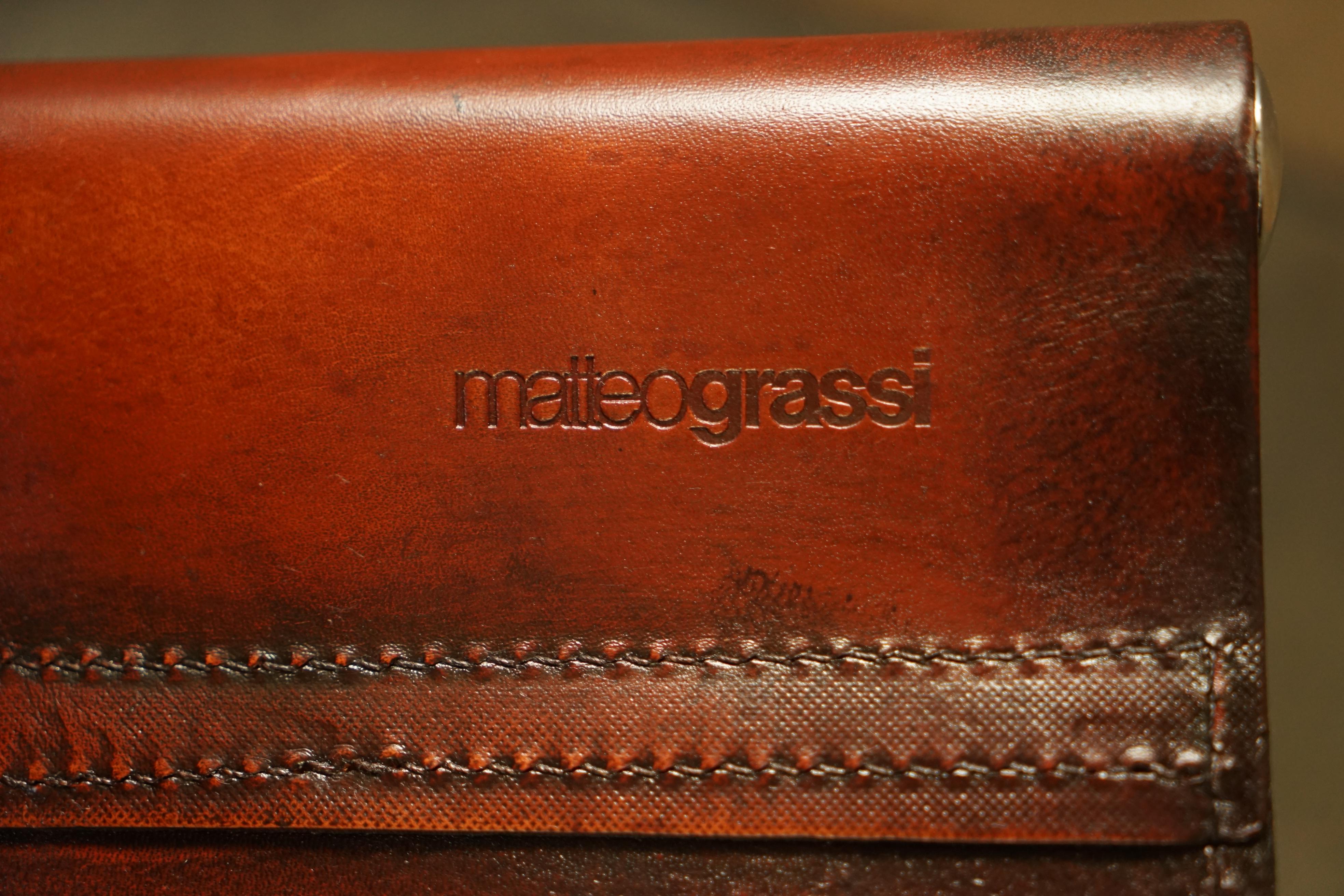 Zehn Vintage Matteo Grassi MG5 Marcel Breuer Cognacbraune Ledersessel 10 10