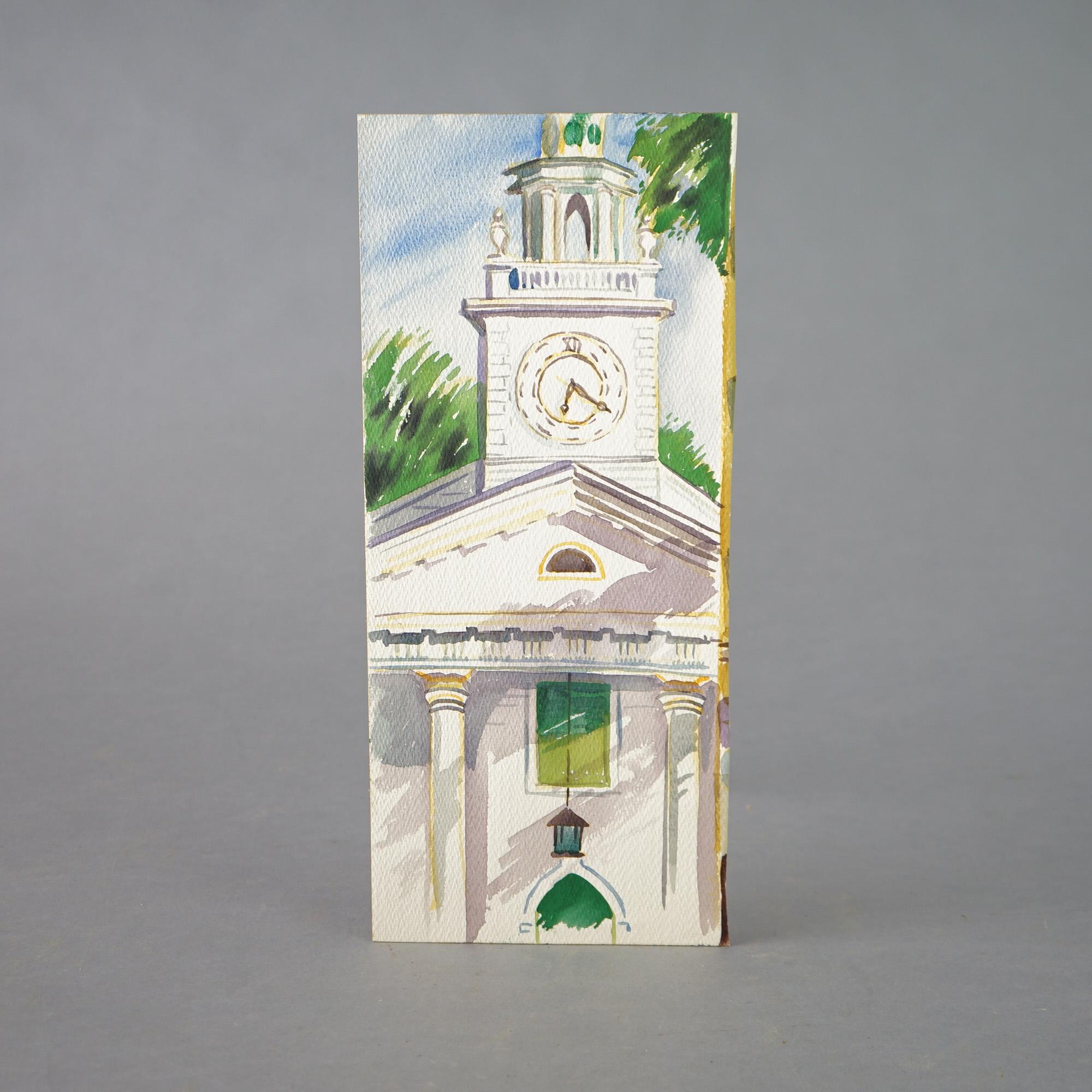 Dieci acquerelli vintage di Sally Anderson C1940 in vendita 14