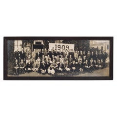 Antique Ten Year Reunion Panoramic Photo, circa 1919