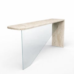 Tena Marble Console Table Bespoke Marble & Glass Furniture Modern Design Spain