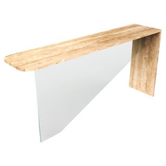 Table console en marbre Tena Meubles en marbre et cristal faits sur mesure Espagne