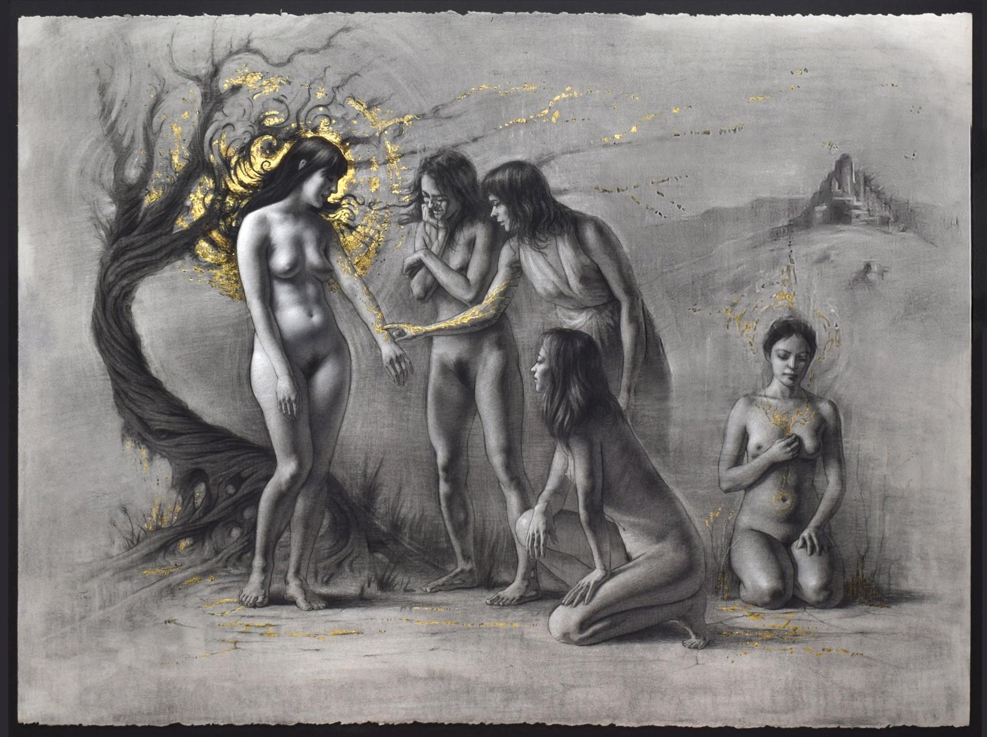 Tenaya Sims Nude Painting - Shajara