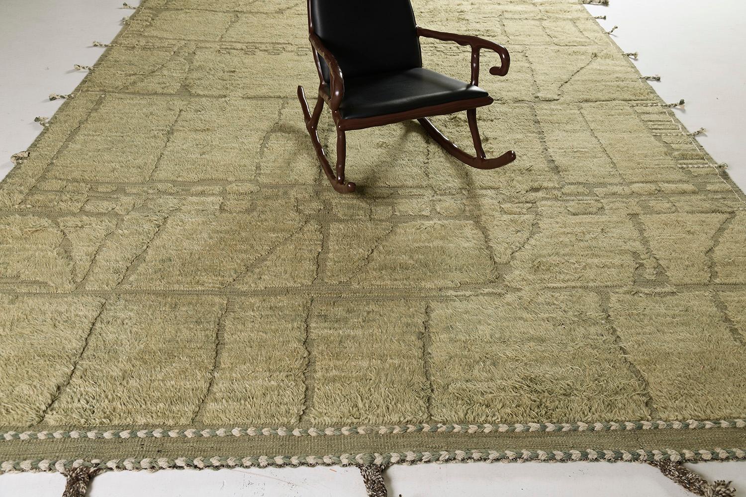 Embossed Tenda, Atlas Collection by Mehraban Rugs For Sale