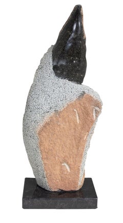 'Honeymoon' original stone Shona sculpture by Marowa & Chideu