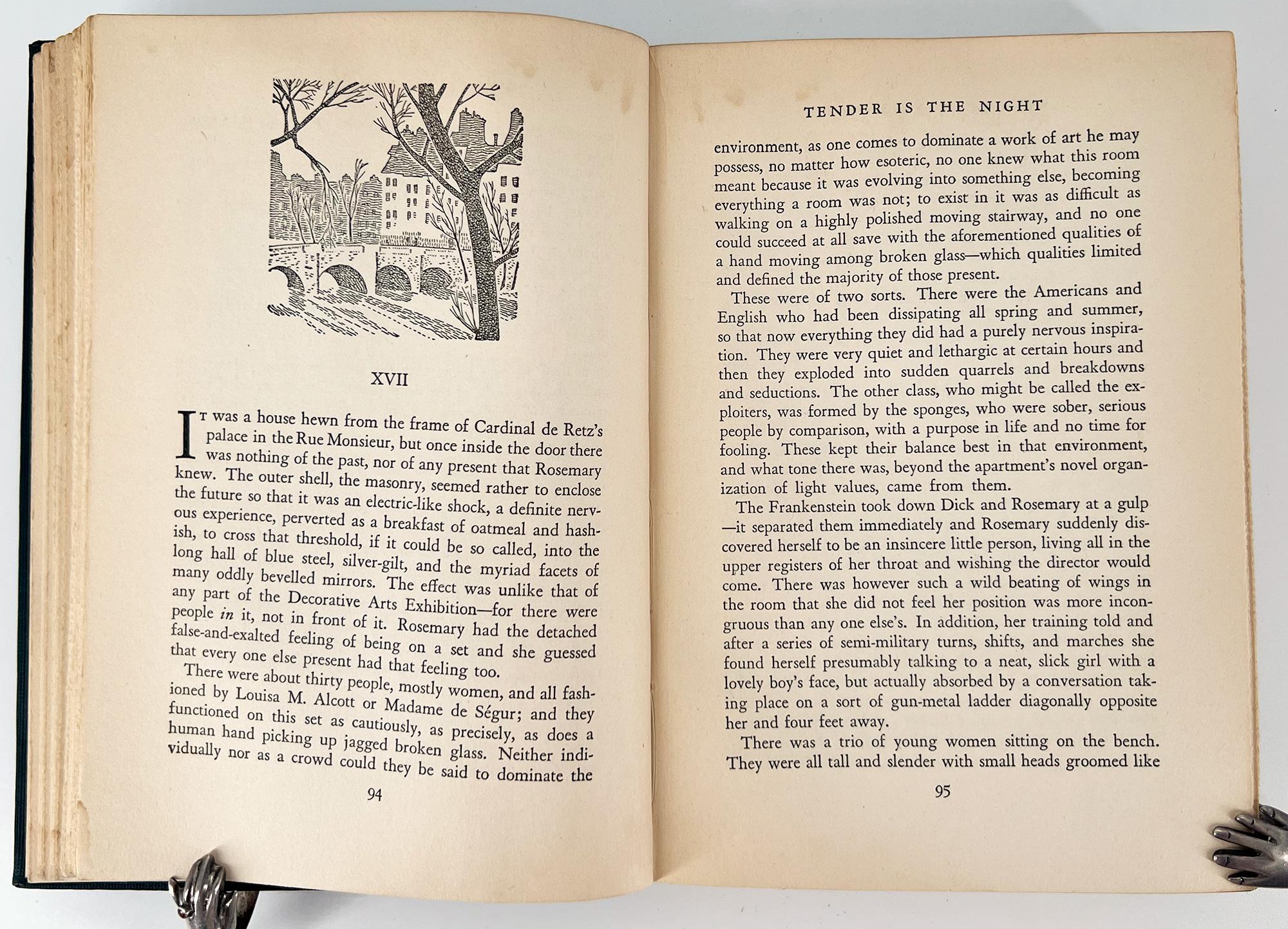 American Tender is the Night by F. Scott Fitzgerald - FIRST EDITION, FIRST PRINTING