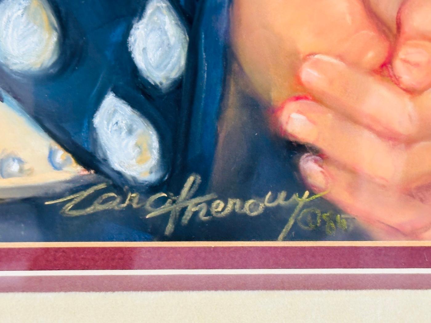 Peinture amérindienne de Carol Theroux (USA 1930-2021) en vente 1