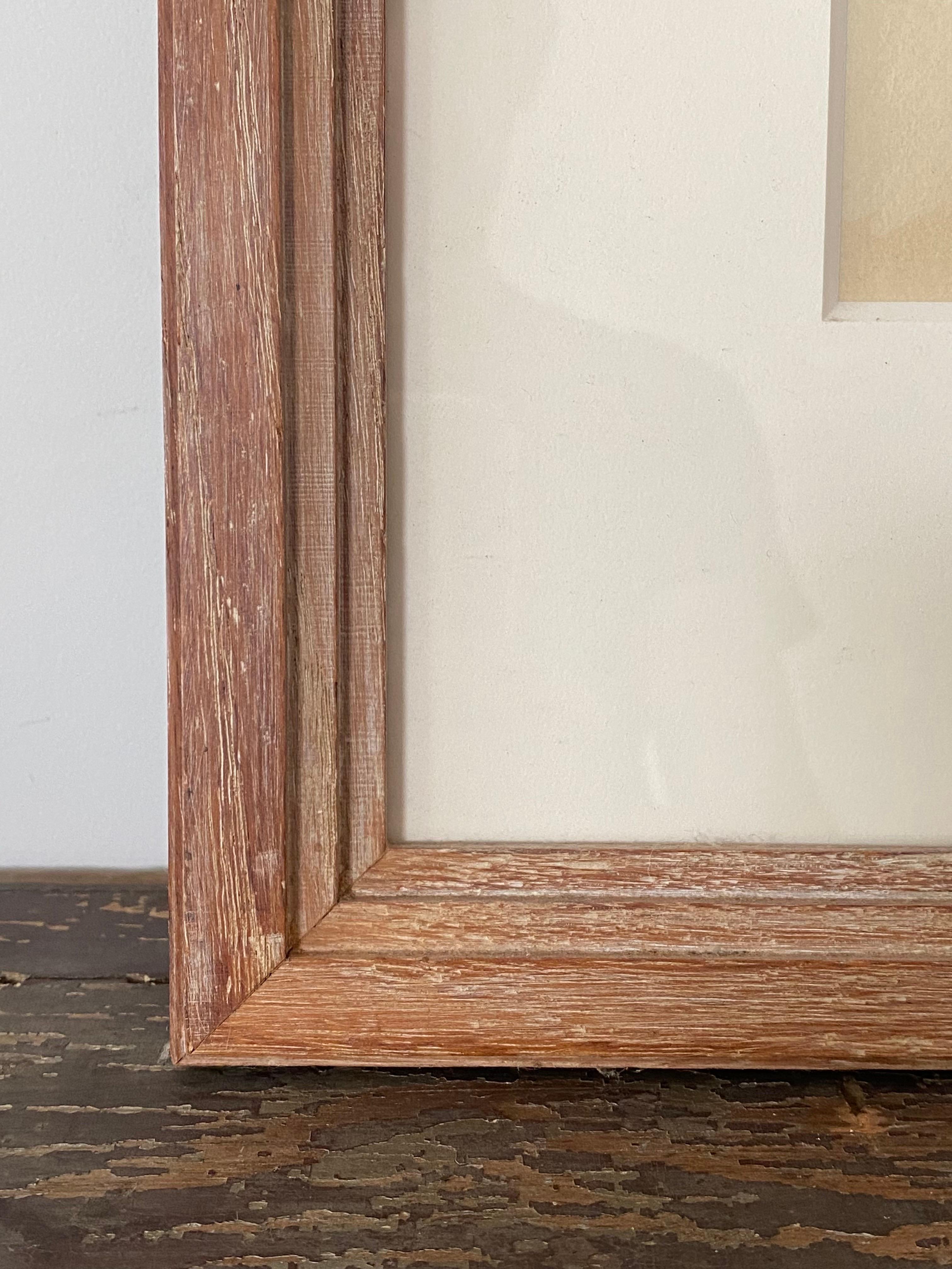 Tending the Nets a c1930 WPA era watercolor by Sculptor and Painter Albert Wein. (Art déco) im Angebot