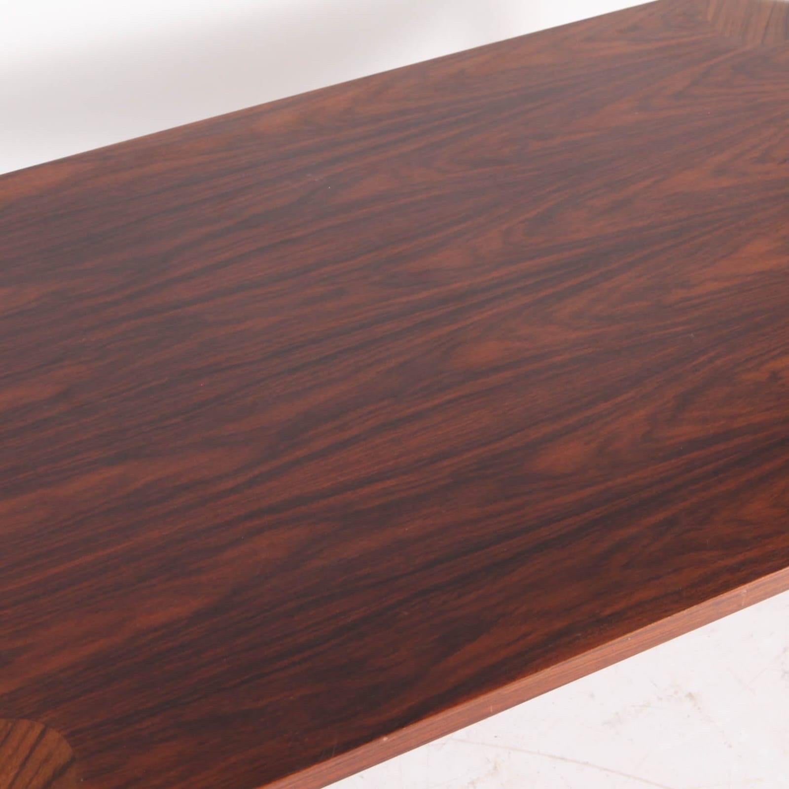 Tendo Mokko rosewood coffee table 2