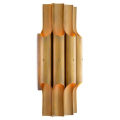 Lampada da parete in ottone Tendra