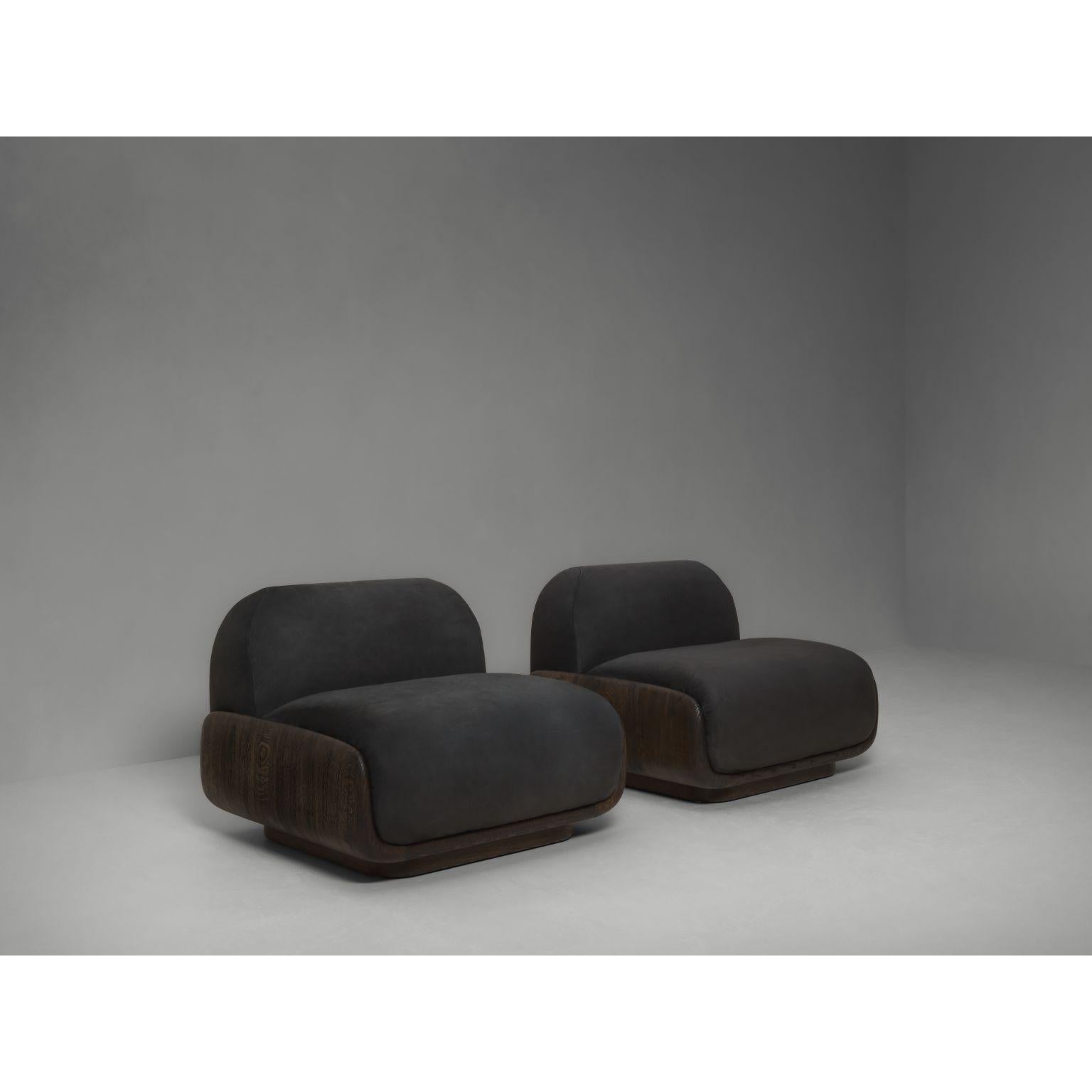 Dutch Tenere Lounge Chair by Van Rossum For Sale