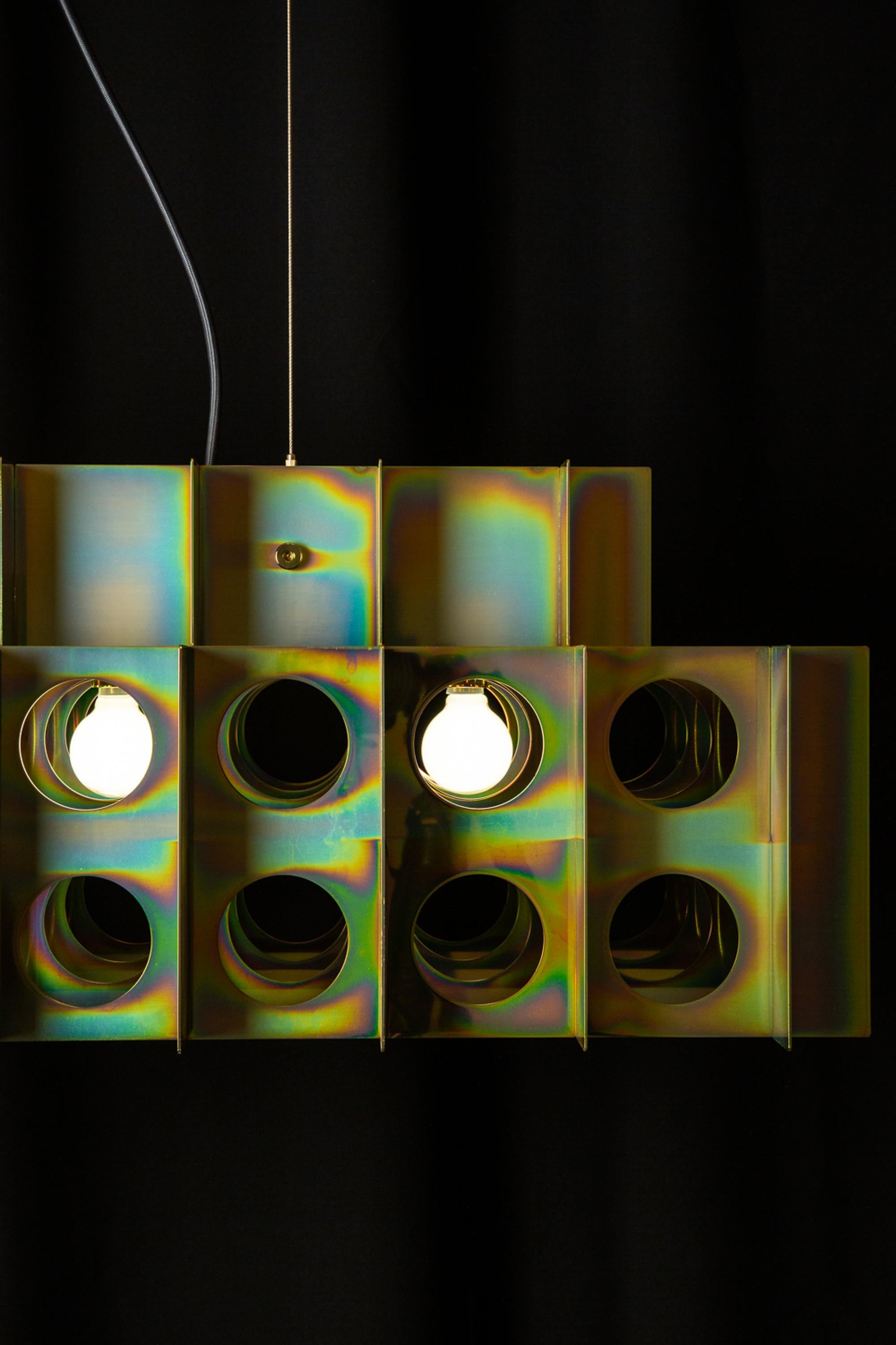 Tenfold Linear Pendant Light 3TA 48