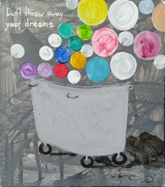 Georgian Contemporary Art by Tengiz Cholokava - Don't Throw Away Your Dreams