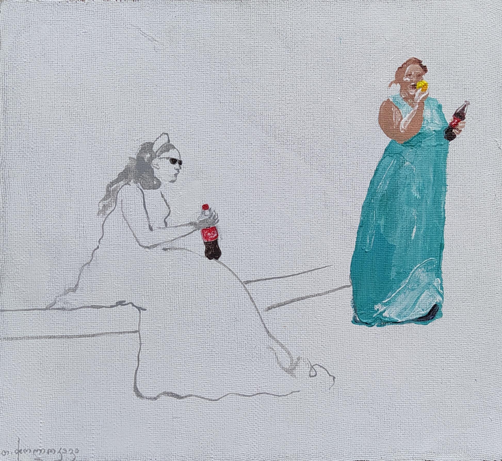 Acrílico sobre cartón

Tengiz Cholokava es un artista georgiano nacido en 1985 que vive y trabaja en Tiflis, Georgia. Se licenció en la Escuela de Bellas Artes de Iakob Nikoladze de Tiflis (Georgia) en 2004 y en la Academia de Bellas Artes Apolon