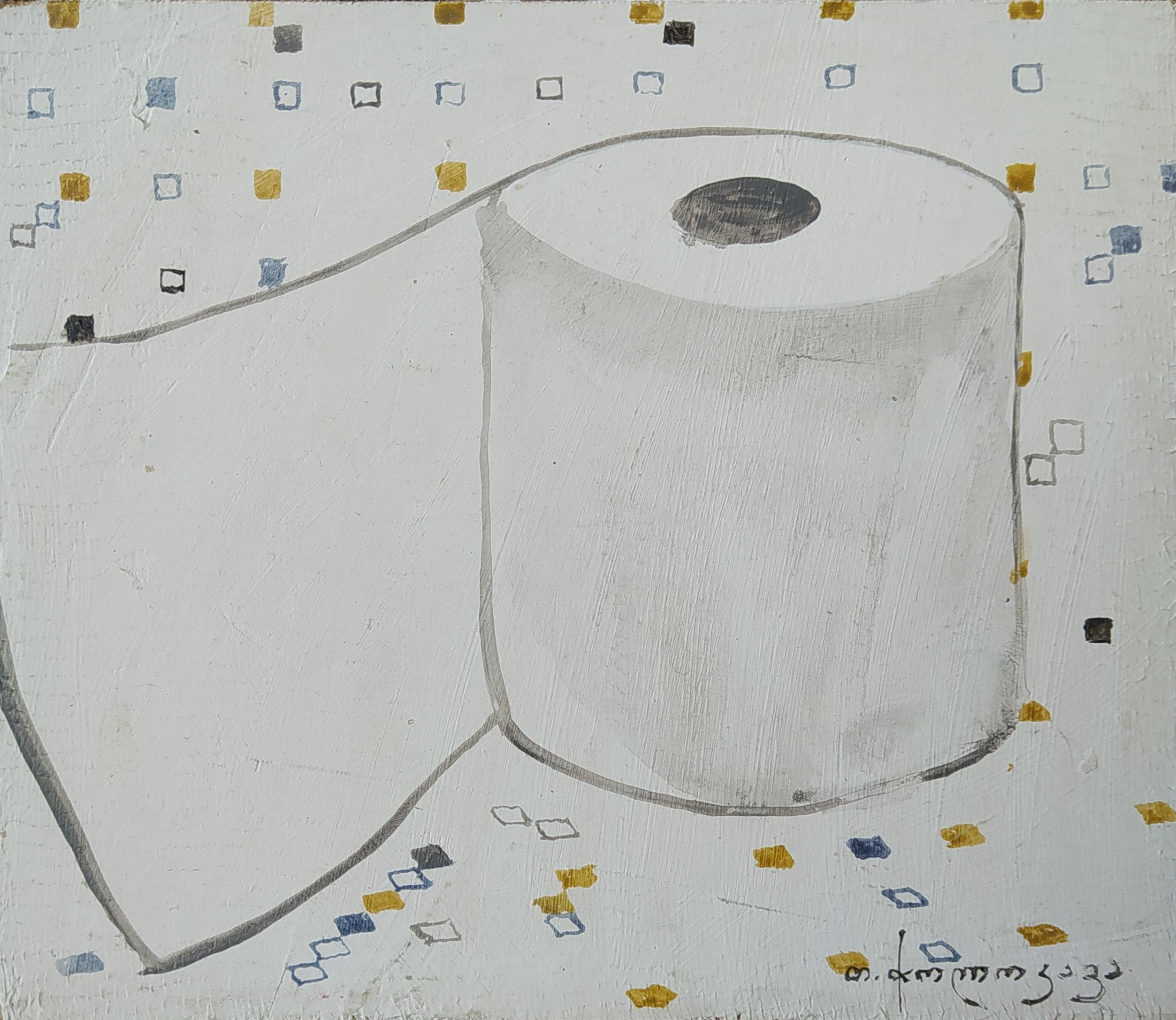 Acrílico sobre cartón

Tengiz Cholokava es un artista georgiano nacido en 1985 que vive y trabaja en Tiflis, Georgia. Se licenció en la Escuela de Bellas Artes de Iakob Nikoladze de Tiflis (Georgia) en 2004 y en la Academia de Bellas Artes Apolon