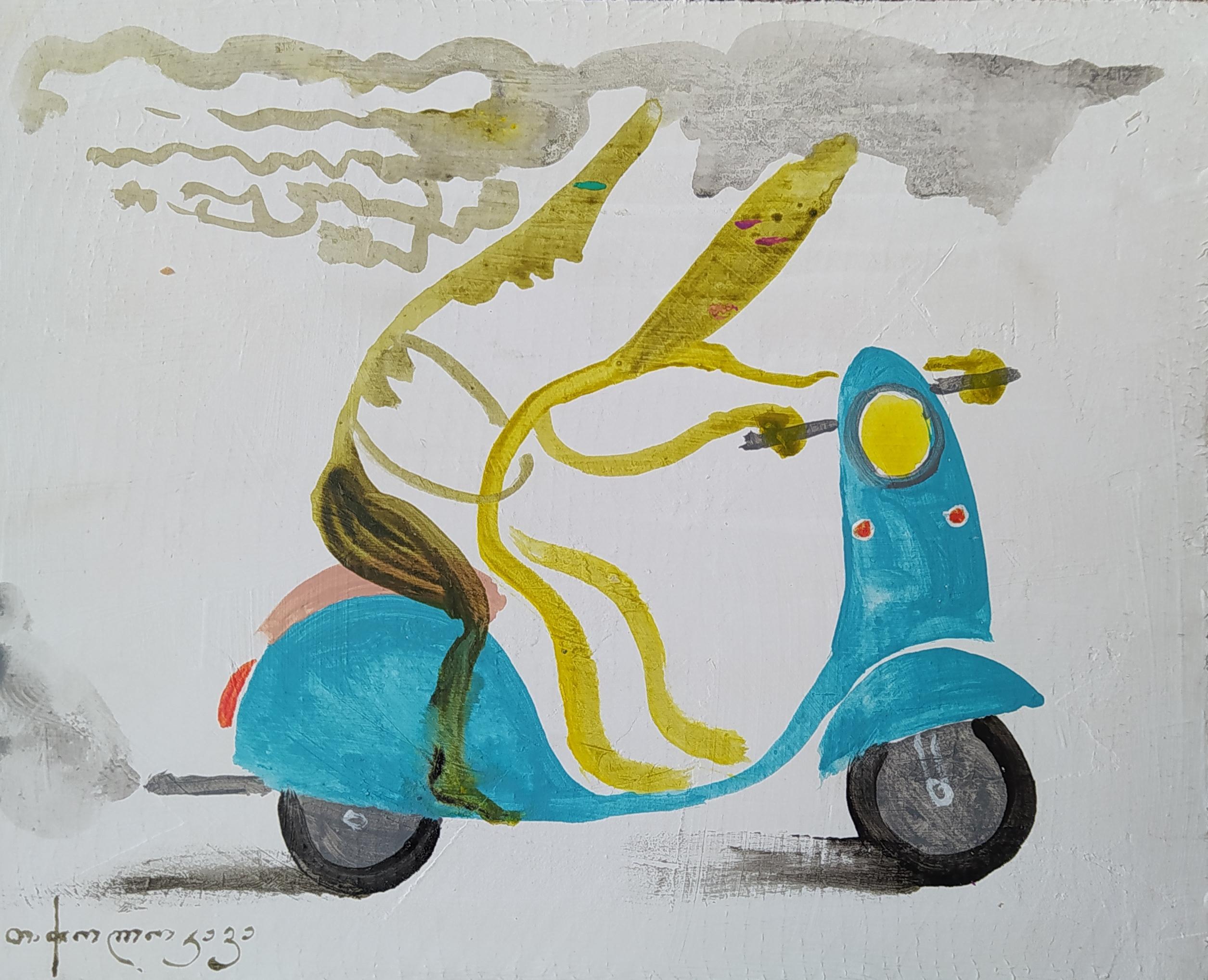 Acrílico sobre cartón

Tengiz Cholokava es un artista georgiano nacido en 1985 que vive y trabaja en Tiflis, Georgia. Se licenció en la Escuela de Bellas Artes de Iakob Nikoladze de Tiflis (Georgia) en 2004 y en la Academia de Bellas Artes Apolon