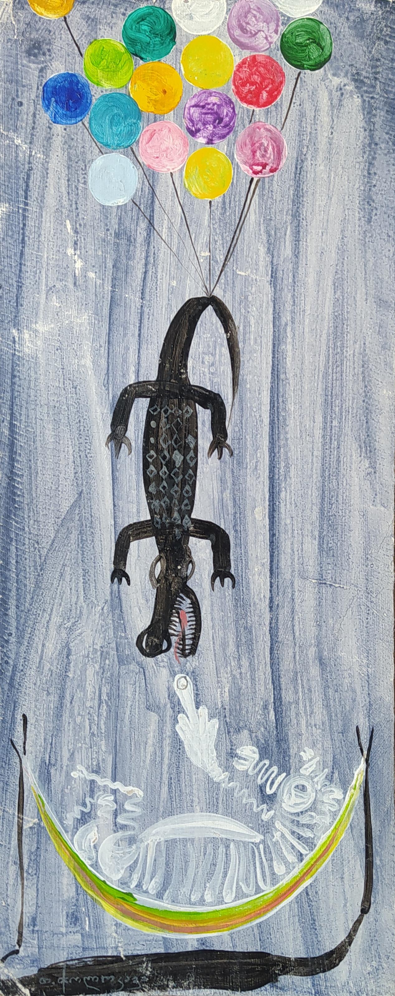 Acrílico sobre cartón

Tengiz Cholokava es un artista georgiano nacido en 1985 que vive y trabaja en Tiflis, Georgia. Se licenció en la Escuela de Bellas Artes de Iakob Nikoladze de Tiflis (Georgia) en 2004 y en la Academia de Bellas Artes Apolon