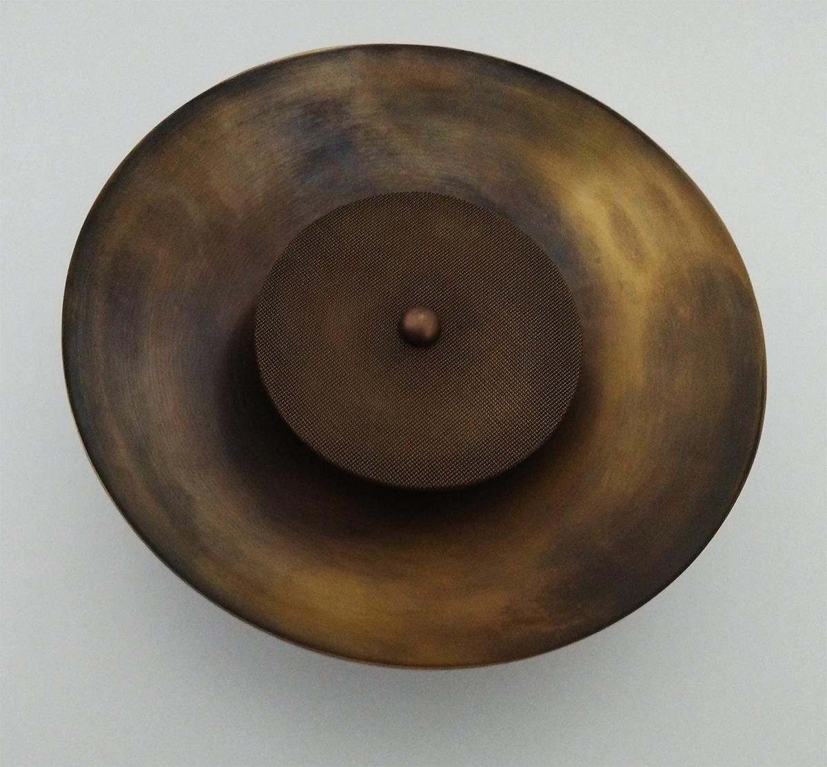 Contemporary Tenna L - Solid Brass Wall Sconce by Candas Design For Sale