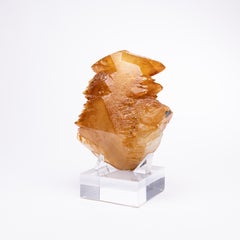 Elmwood Mine, Tennessee Calcite Crystals on Acrylic Base