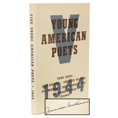 Vintage Tennessee Williams, Five Young American Poets, Signed First Edition, 1944