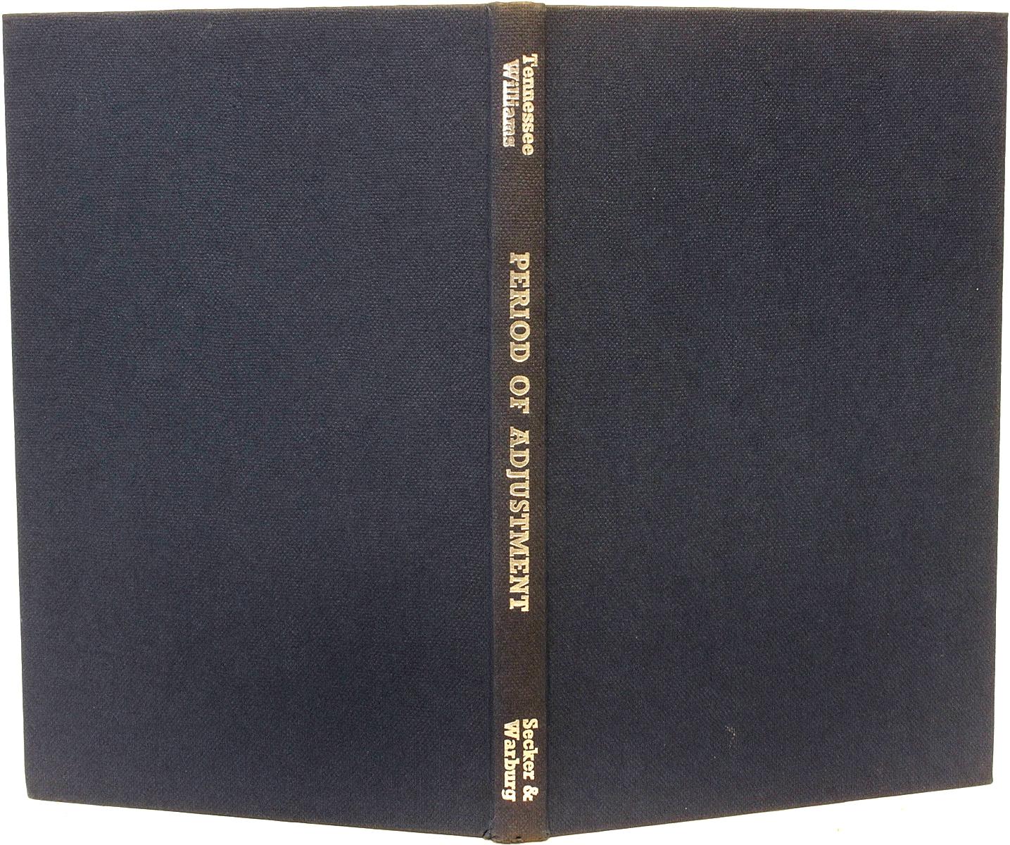 Tennessee WILLIAMS. Period Of Adjustment. FIRST EDITION INSCRIBED - 1960 In Good Condition In Hillsborough, NJ