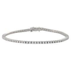 Bracciale tennis con 82 brillanti