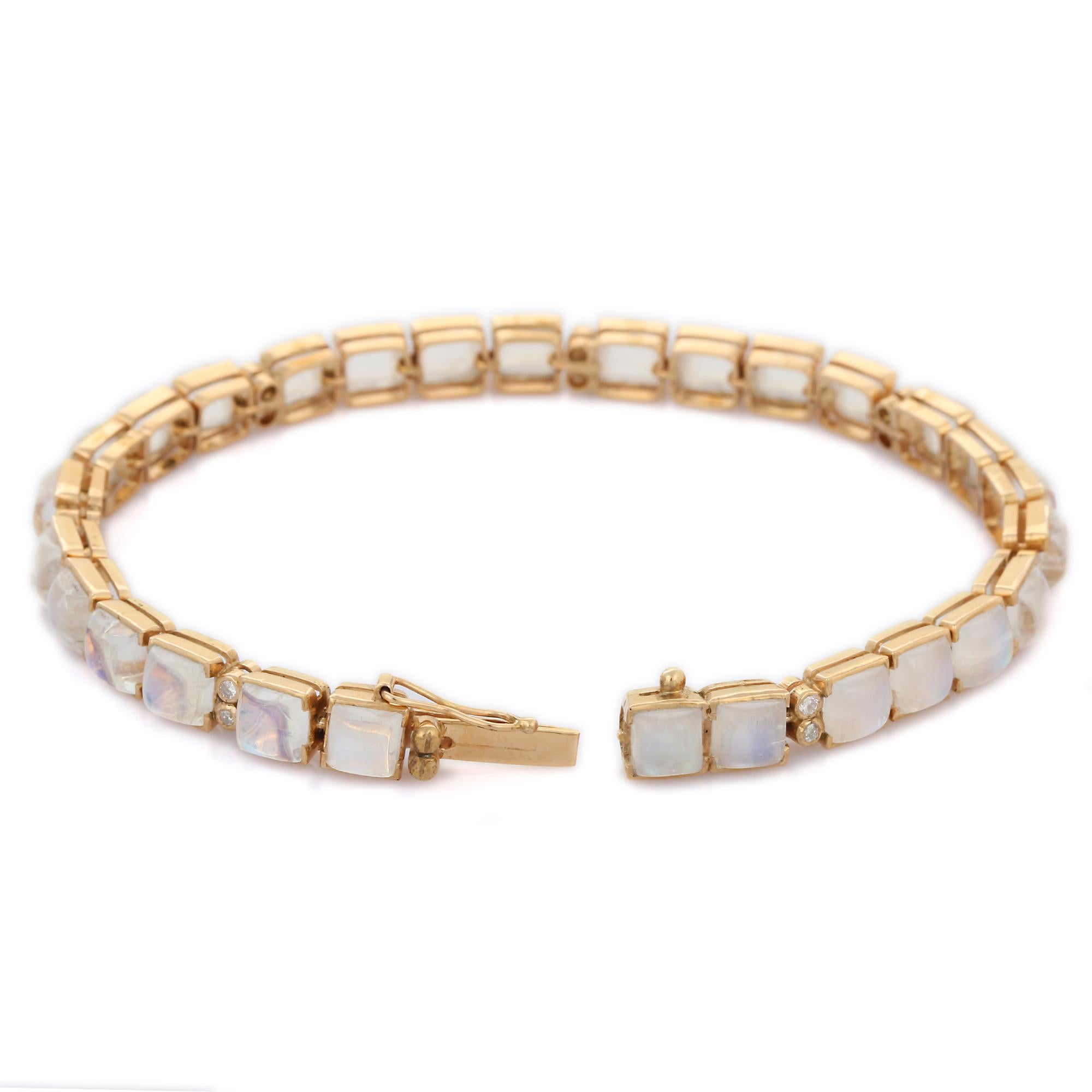12.5ct 18ct yellow gold tennis bracelet guaranteed g/h colour si purity natural diamonds