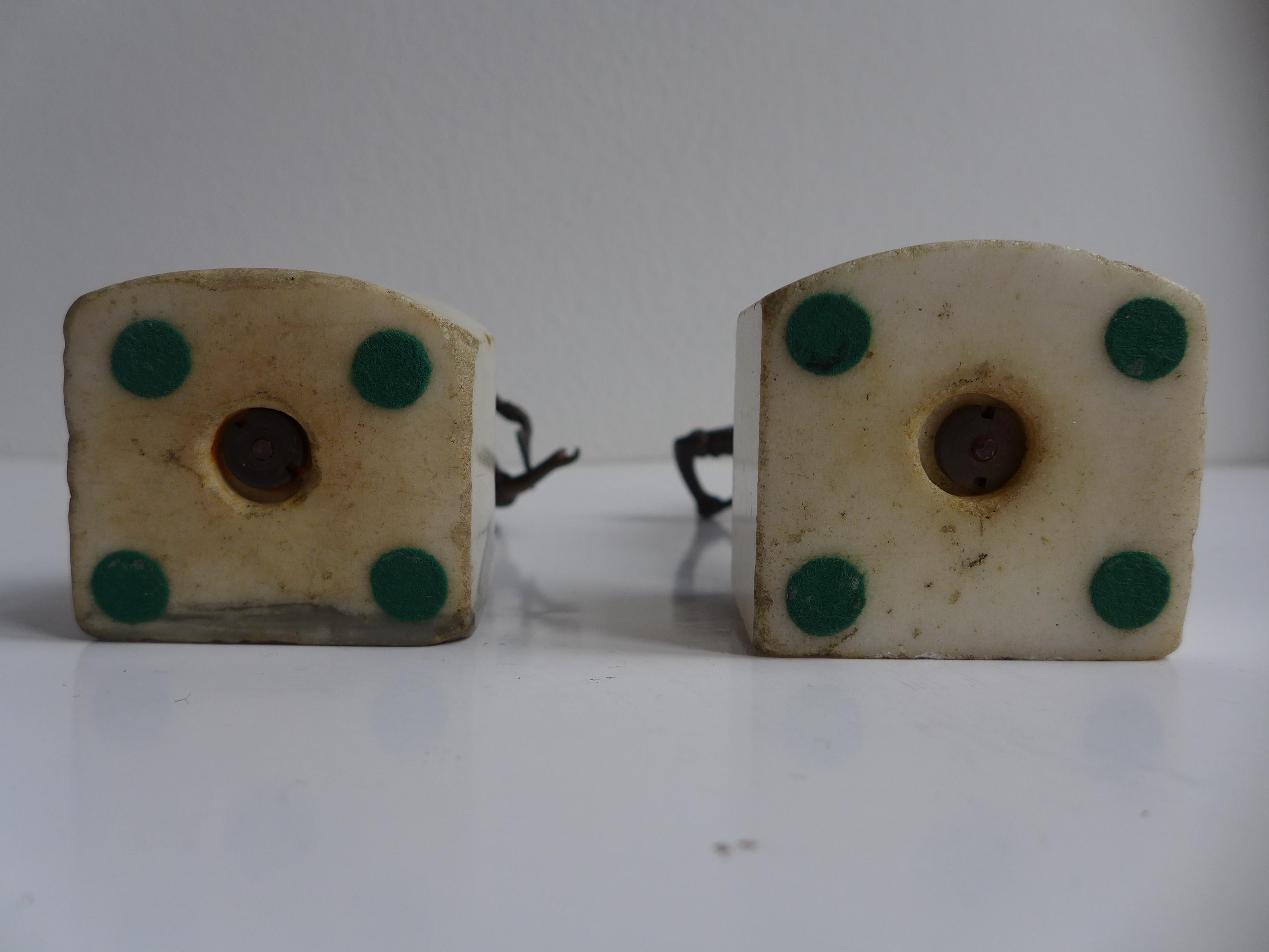 20th Century Tennis Playing Couple in Bronze Sculpture Art Deco 1930 For Sale