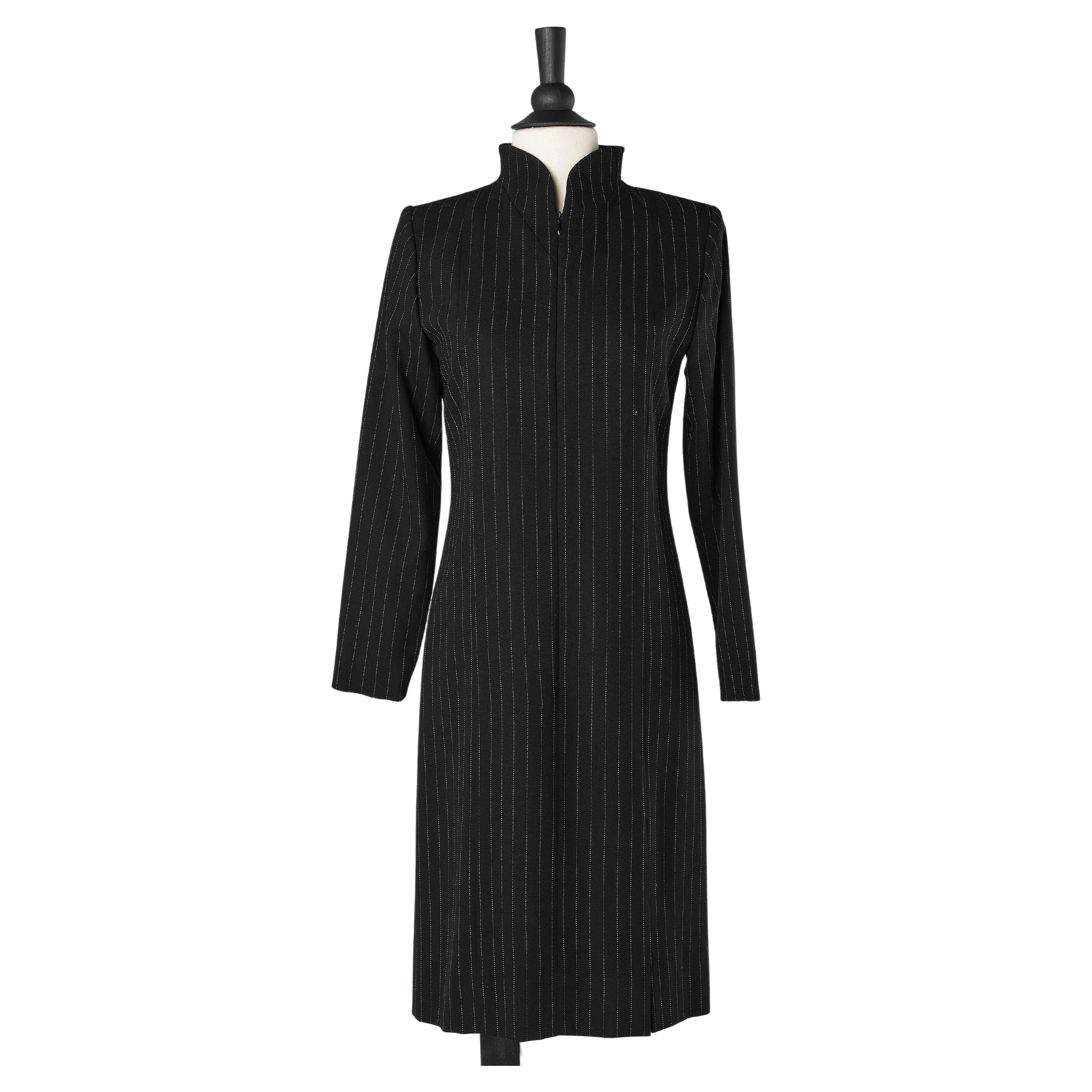 Tennis stripe wool dress Yves Saint Laurent Rive Gauche  For Sale