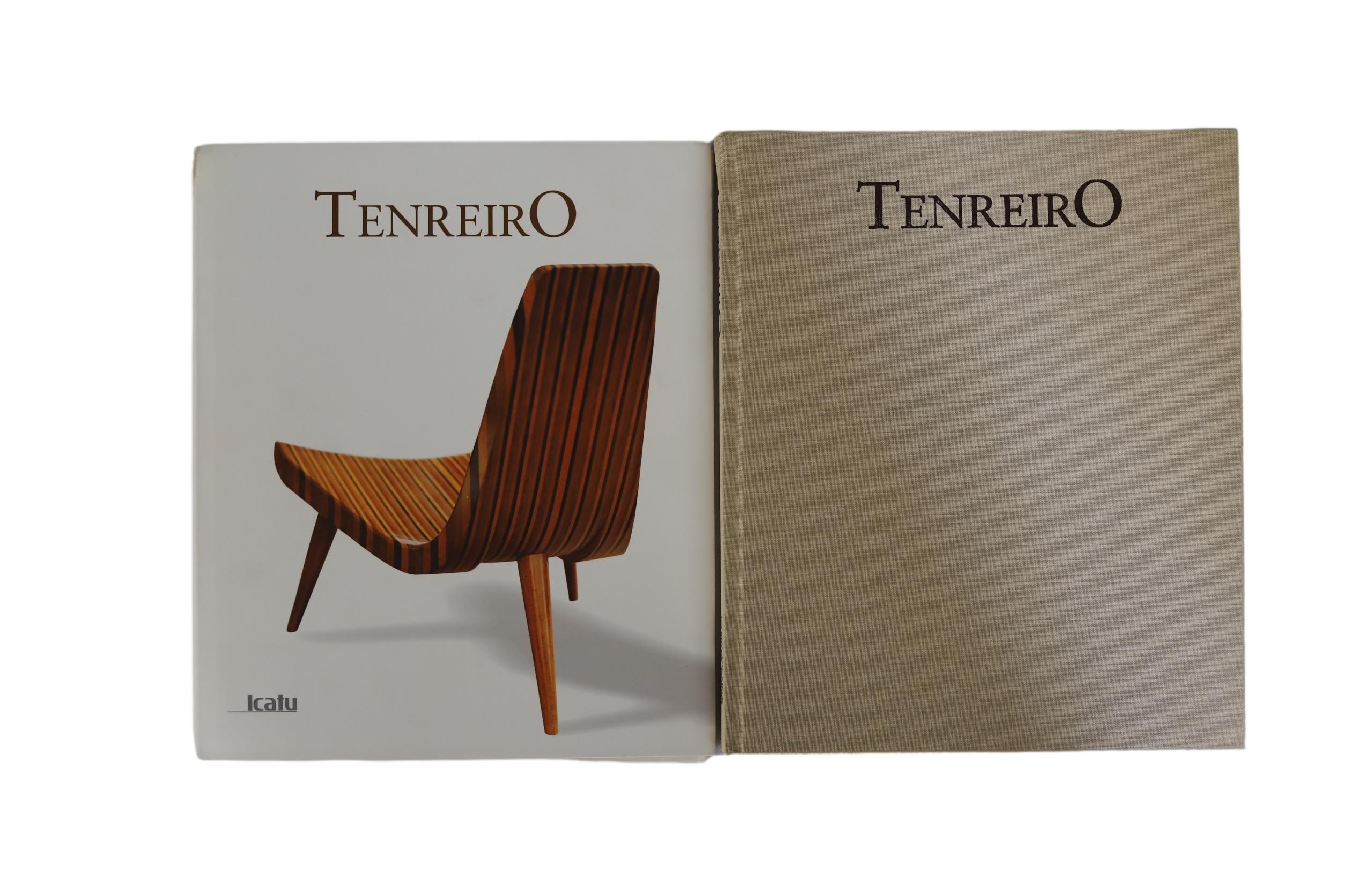 A limited English version of the monograph on Joaquim Tenreiro's works, one of the most representative designers of Brazilian furniture, published by Icatu and Bolsa de Arte do Rio de Janeiro. Year of publication 1998.

Fully illustrated in