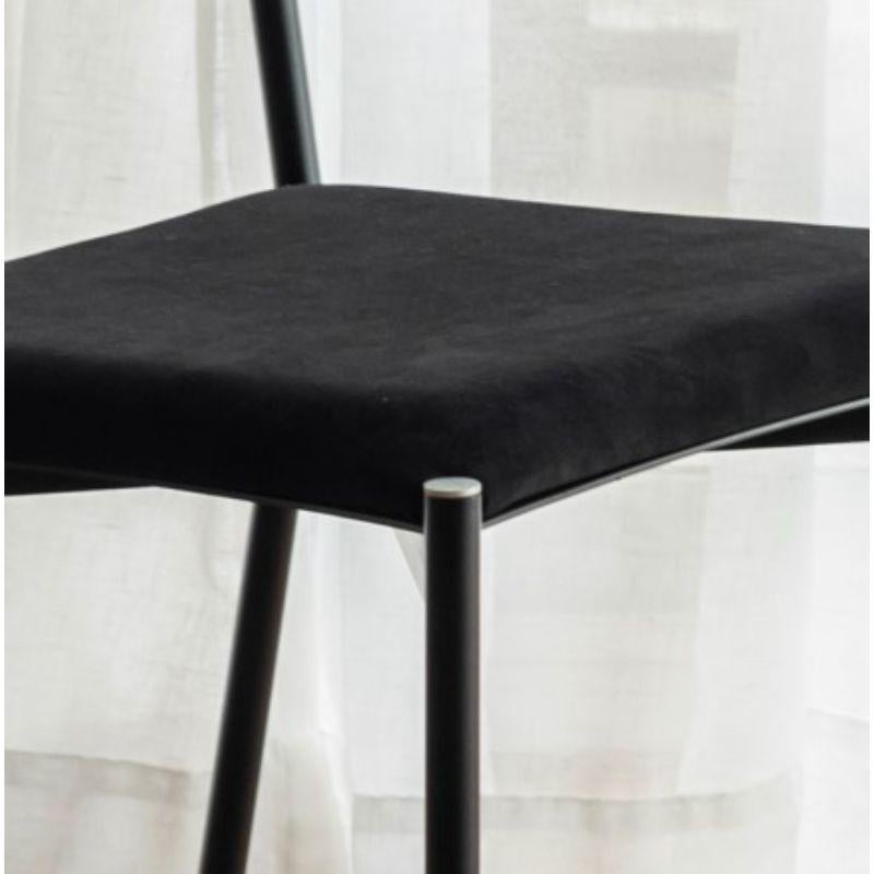 Tensa-Stuhl, schwarz von Ries (Argentinisch) im Angebot