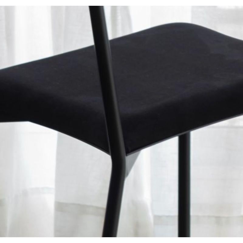 Modern Tensa Chair, Black by Ries For Sale