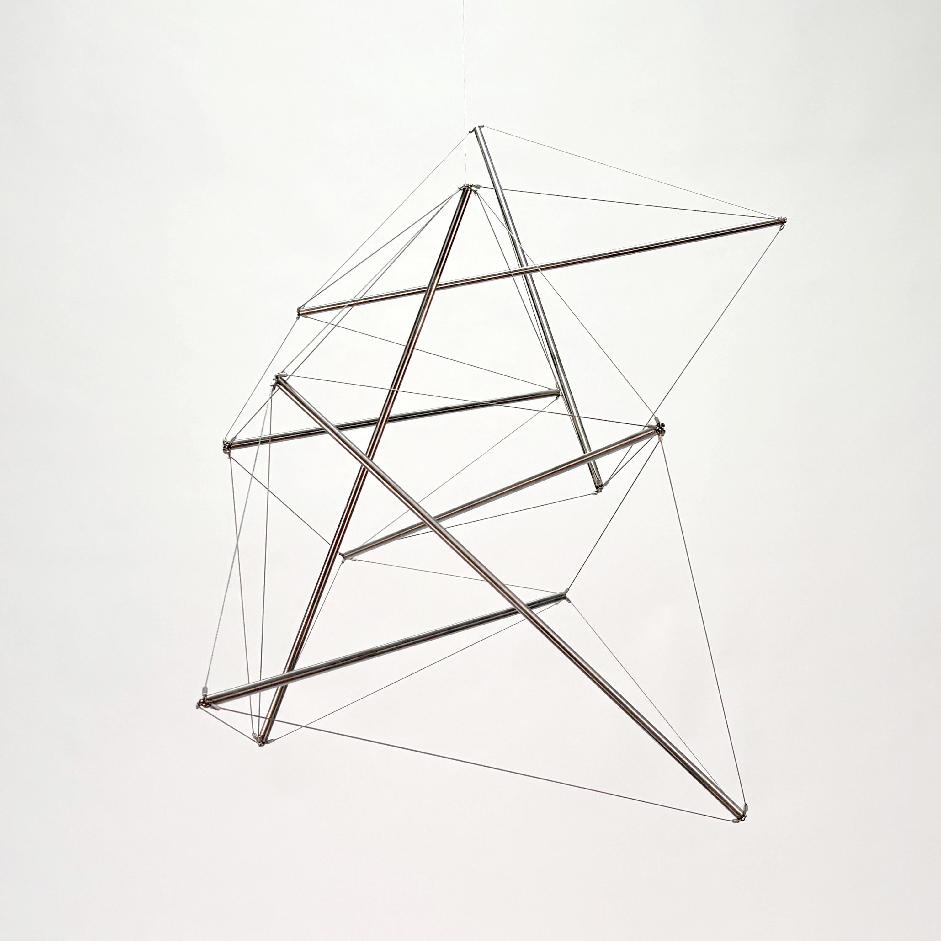 Steel Tensegrity System Structure #42 by Guillaume Chausse For Sale