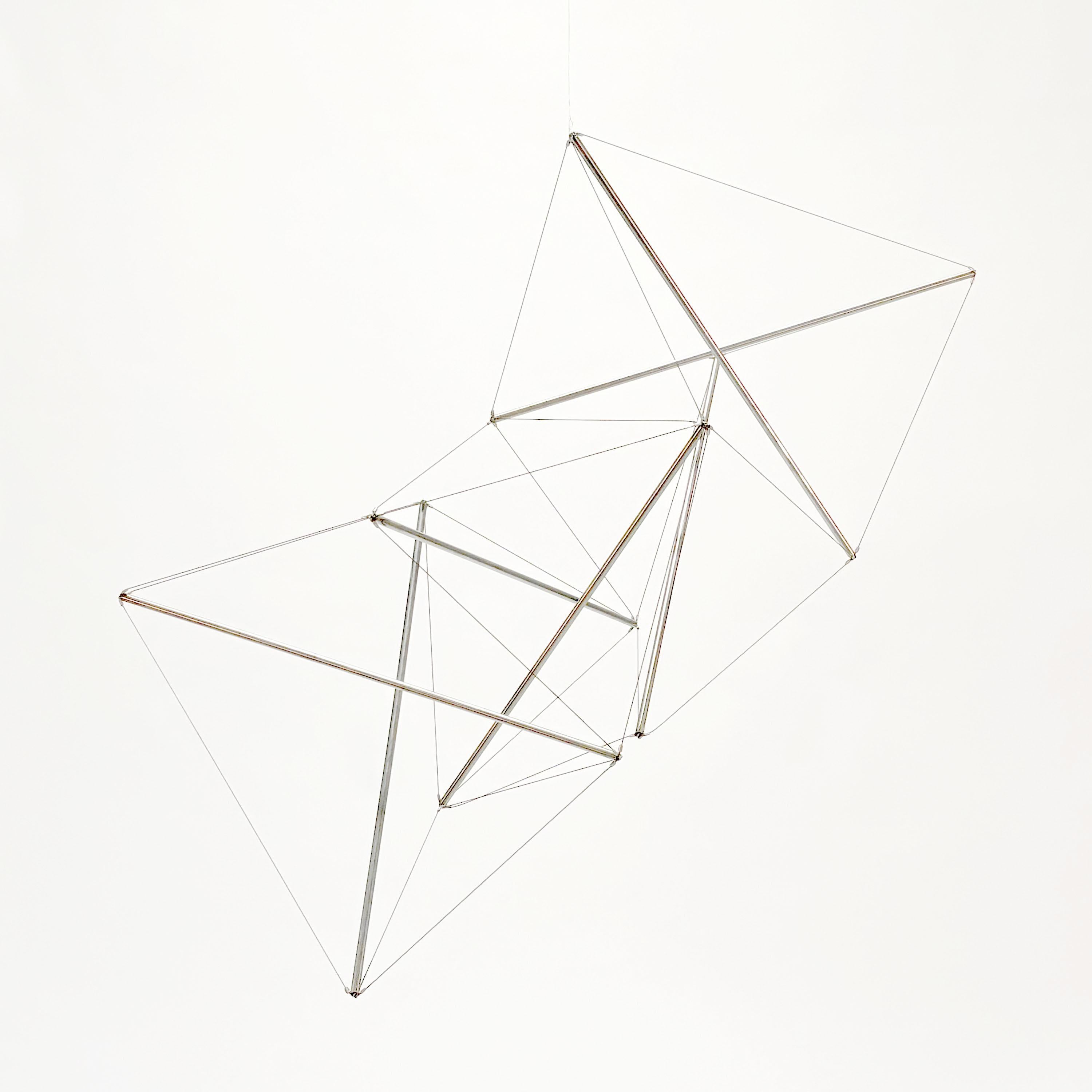 Tensegrity System Structure #46 by Guillaume Chausse
2015
Limited Edition, No. 2 of 8
Signed & Dated by Guillaume Chausse
Steel & Wire
