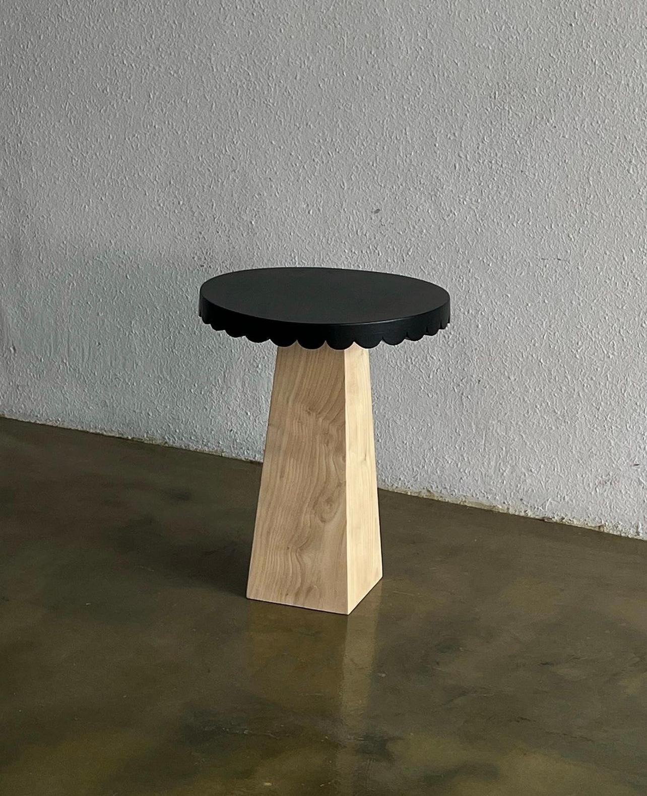 Tent Side Table by Studio Kallang
Dimensions: W 45 x D 45 x H 55 cm
Materials: Solid Sungkai.

STUDIO KALLANG IS A SINGAPORE AND SEATTLE BASED PROJECT FOCUSING ON OBJECTS DESIGNED BY FAEZAH SHAHARUDDIN.
PIECES ARE PLAYFUL EXPLORATIONS IN FORM,
