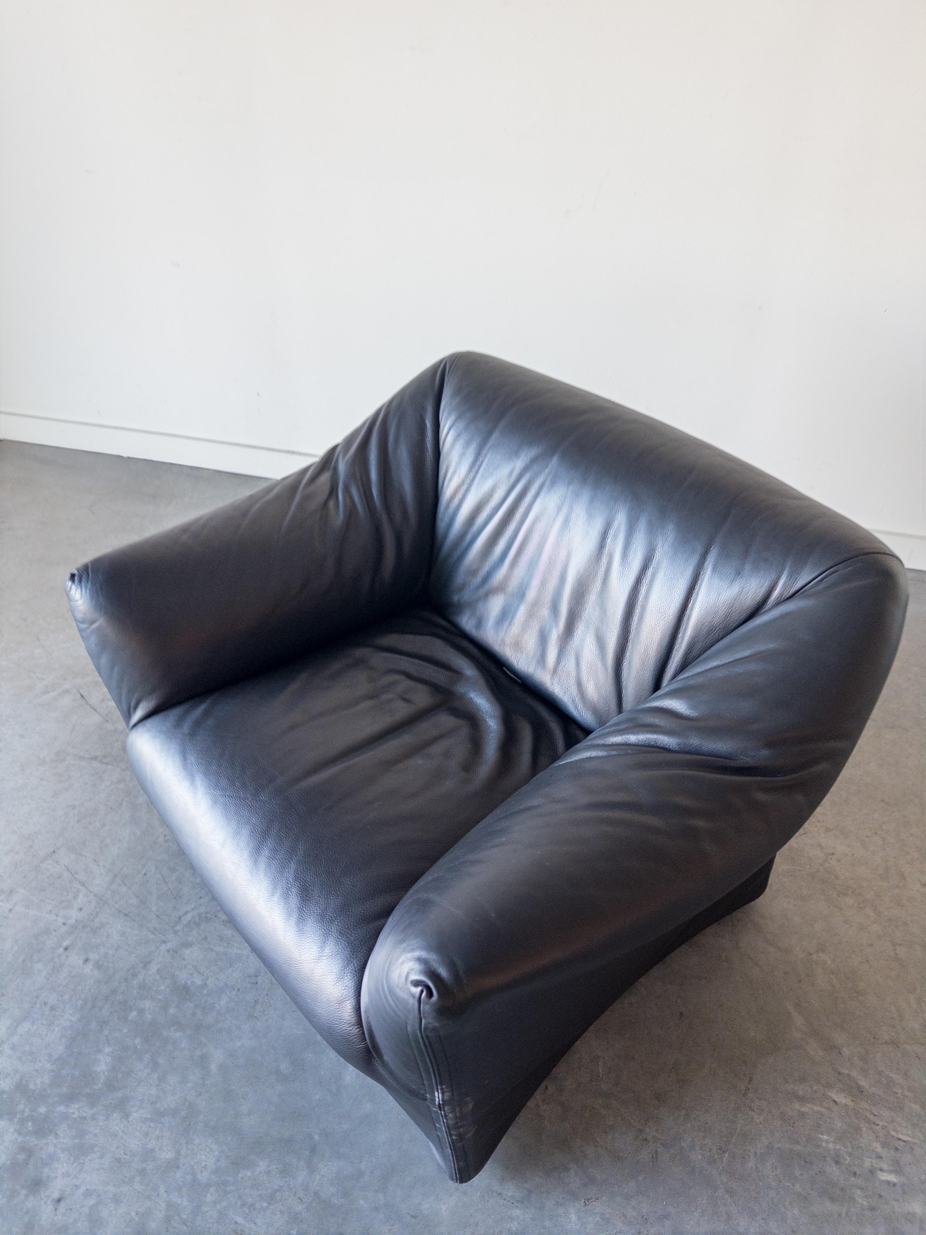 Mid-Century moderno Tentazione Lounge Chair di Mario Bellini per Cassina, anni '70, Italia in vendita