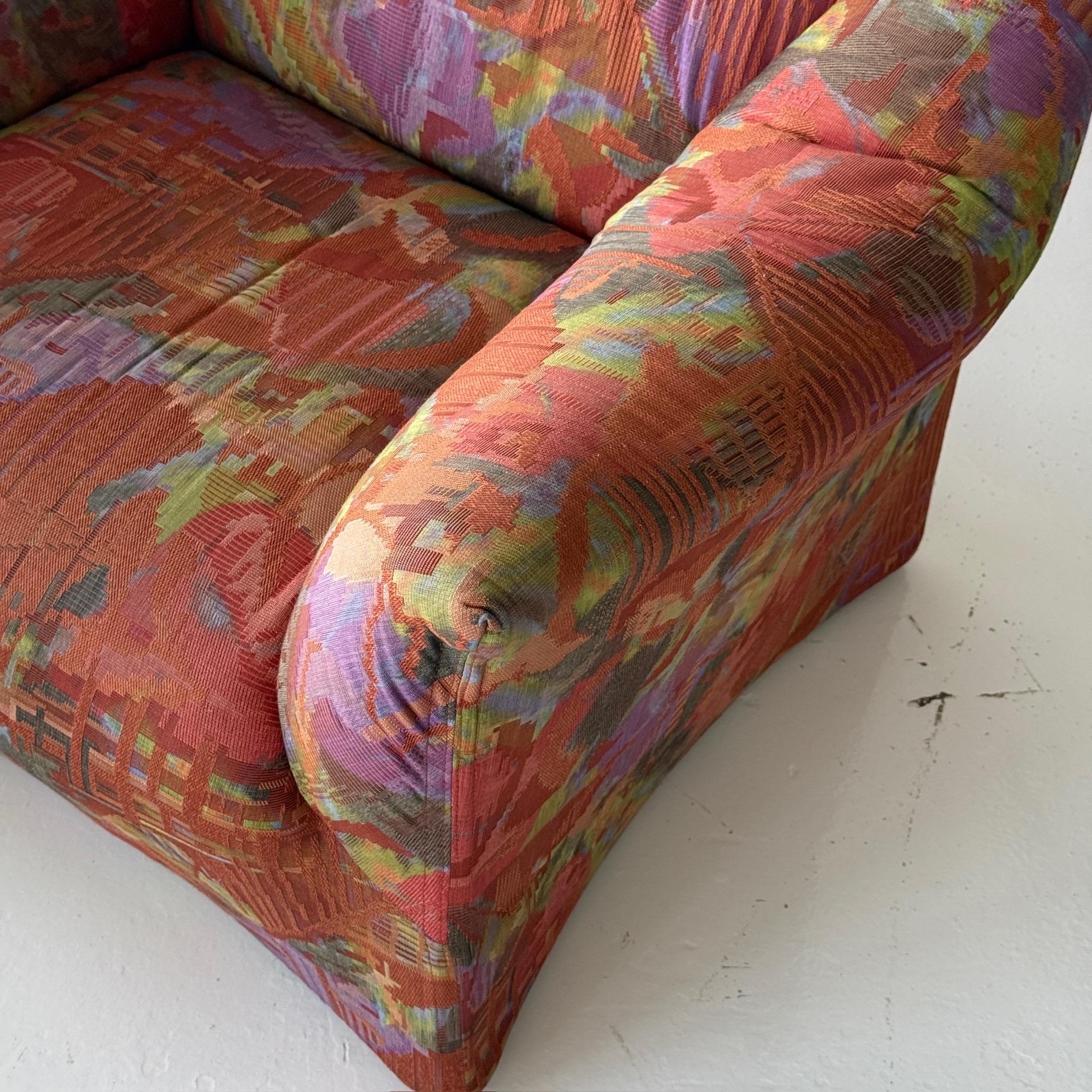 c. 1970s. Italy. Price is for the set. Contact us if you’d like to purchase a single item. Original Cassina fabric

