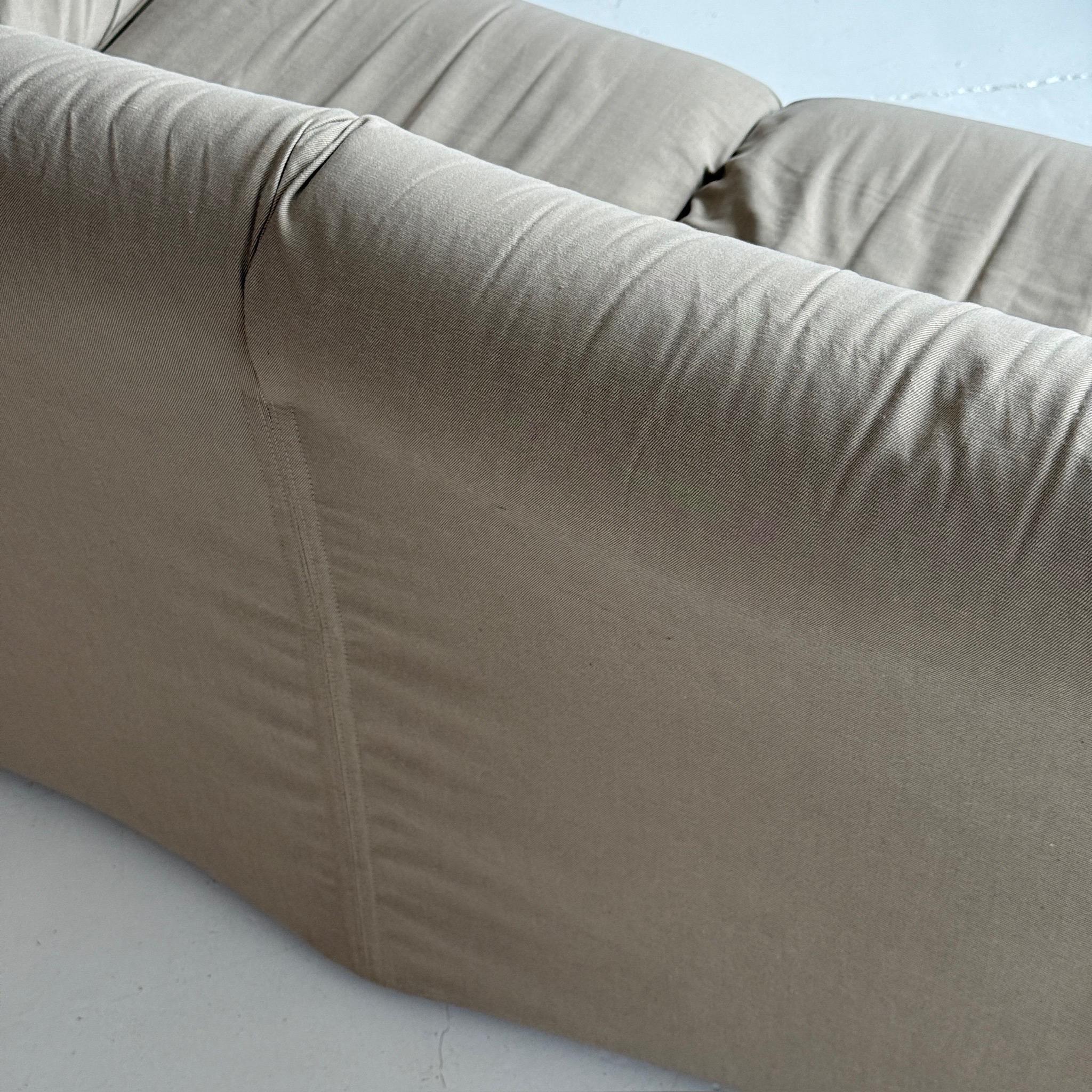 Upholstery Tentazione Sofa by Mario Bellini for Cassina For Sale