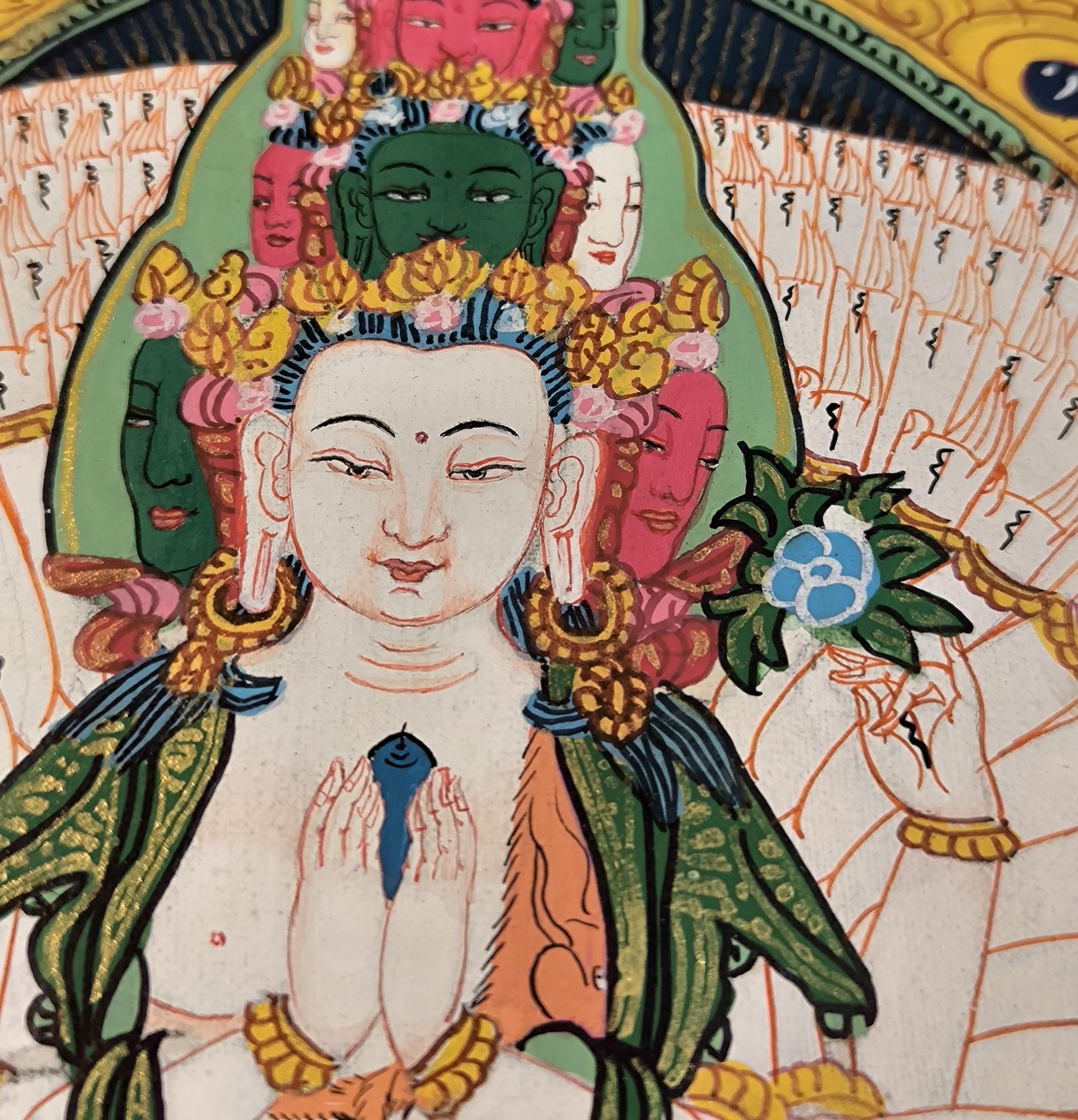 Buddha – Painting von TENZEN THANGKA