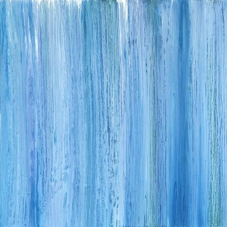 Blurred Thoughts Large Contemporary Abstract Acrylic Painting
