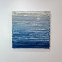 "Coastal Sky," Contemporary Abstract Painting