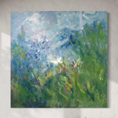"Coming Home, " Abstract Painting